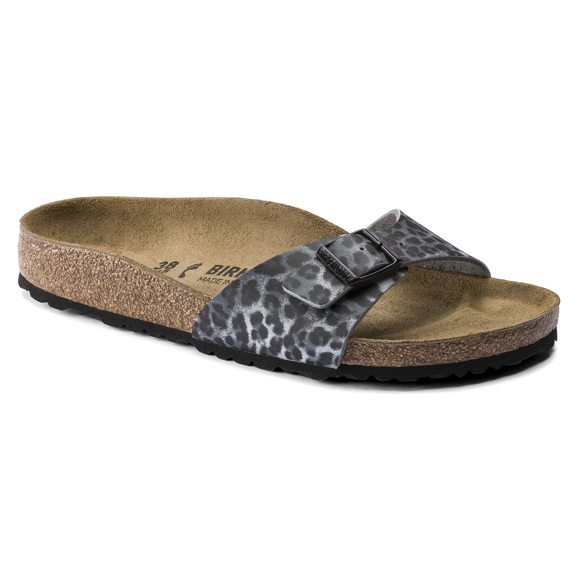 leopard birkenstocks clogs