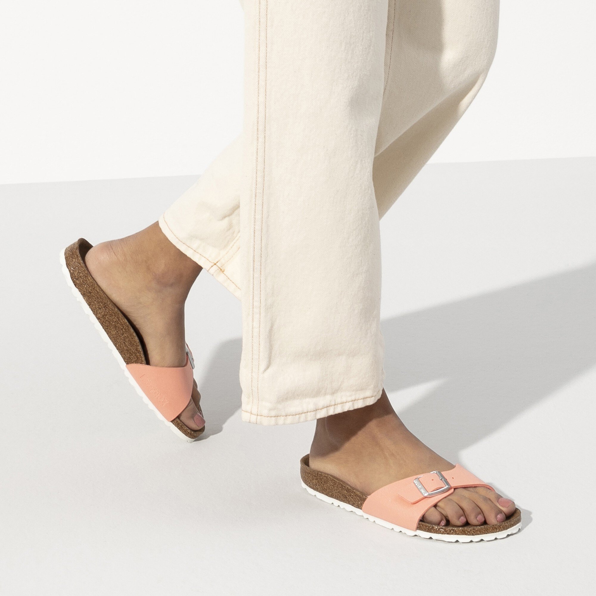 Brushed shop flamingo birkenstock