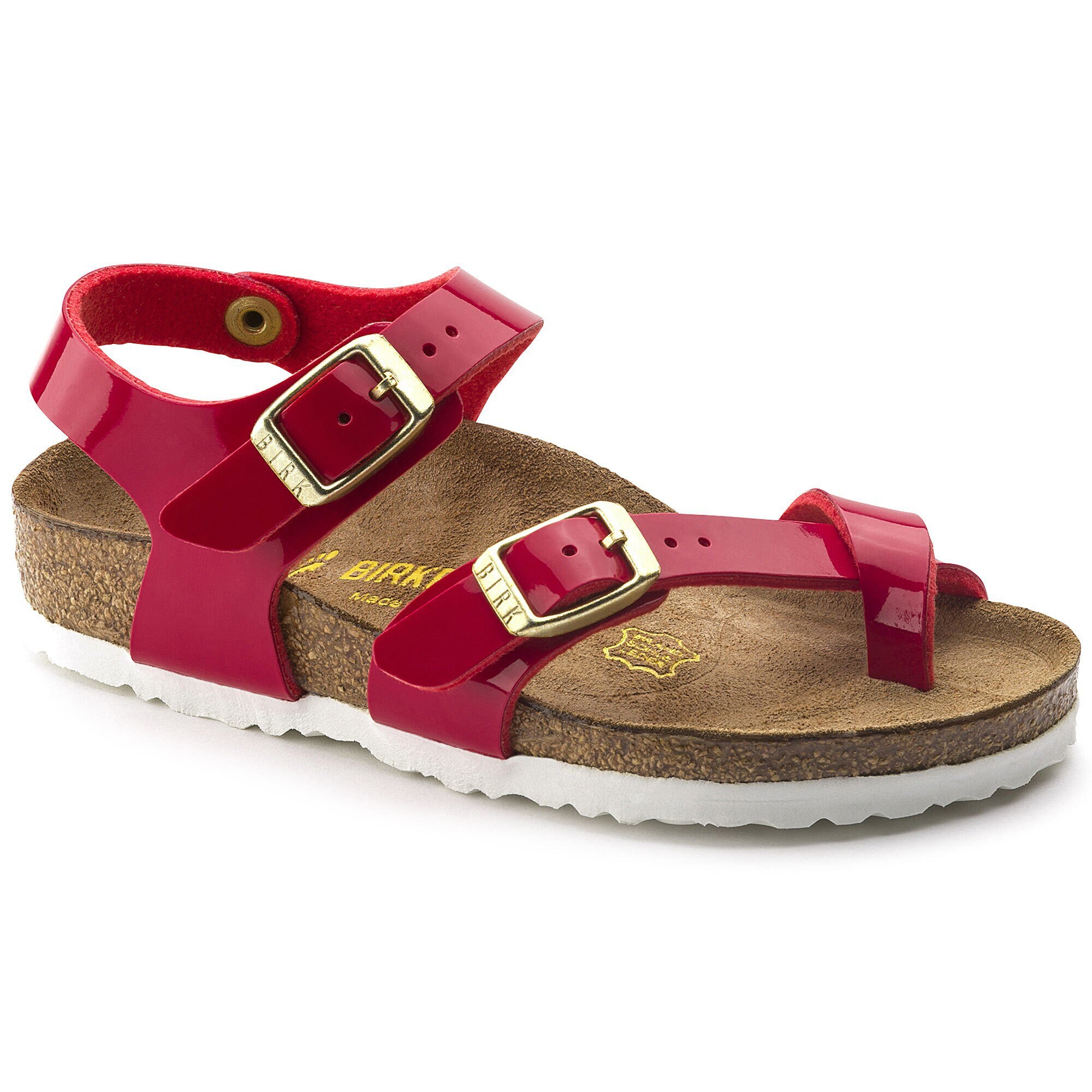 red patent birkenstocks