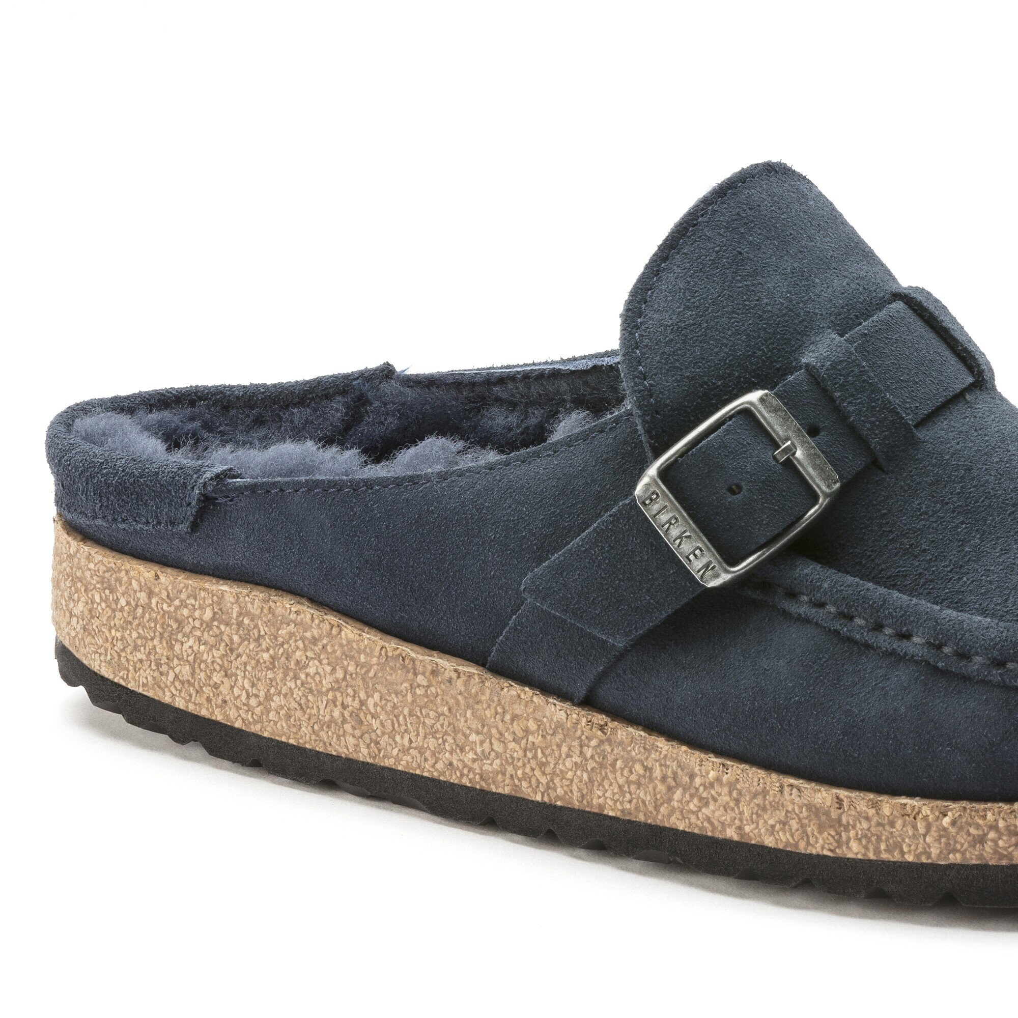 birkenstock buckley shearling mule