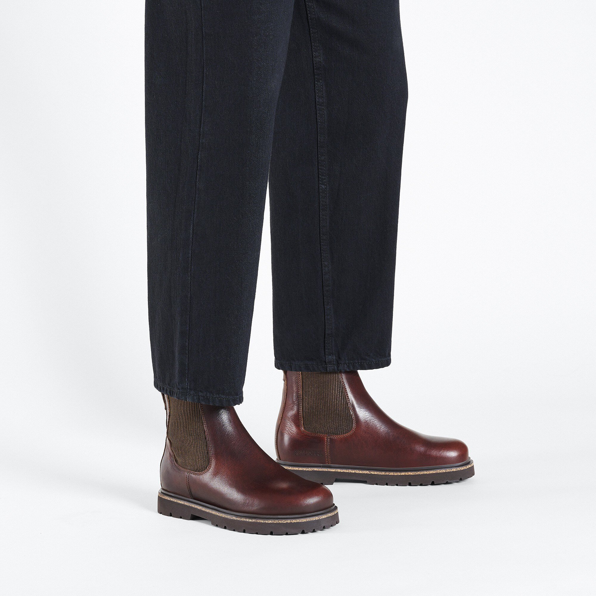 Highwood Slip On Men Natural Leather