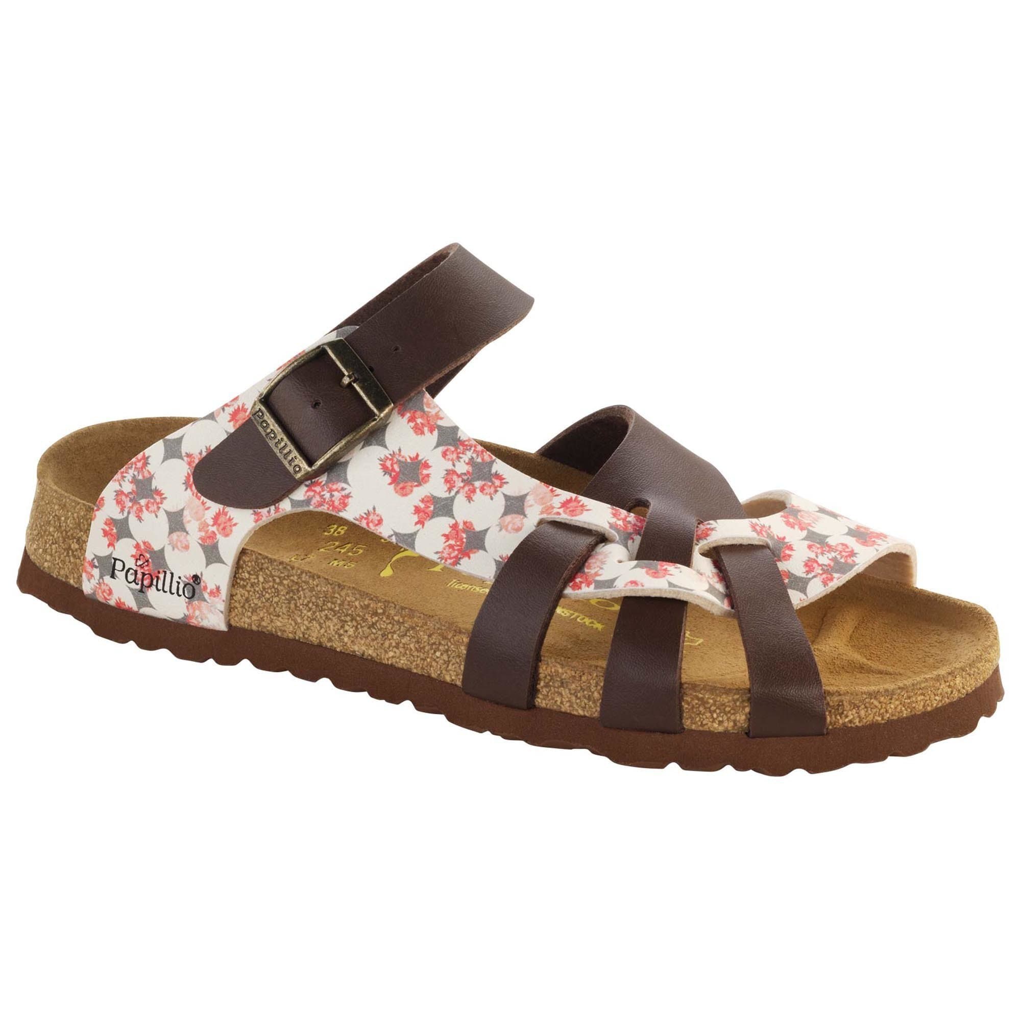 Pisa/ピサ ビルコフロー フローラルサークル ベージュ | BIRKENSTOCK