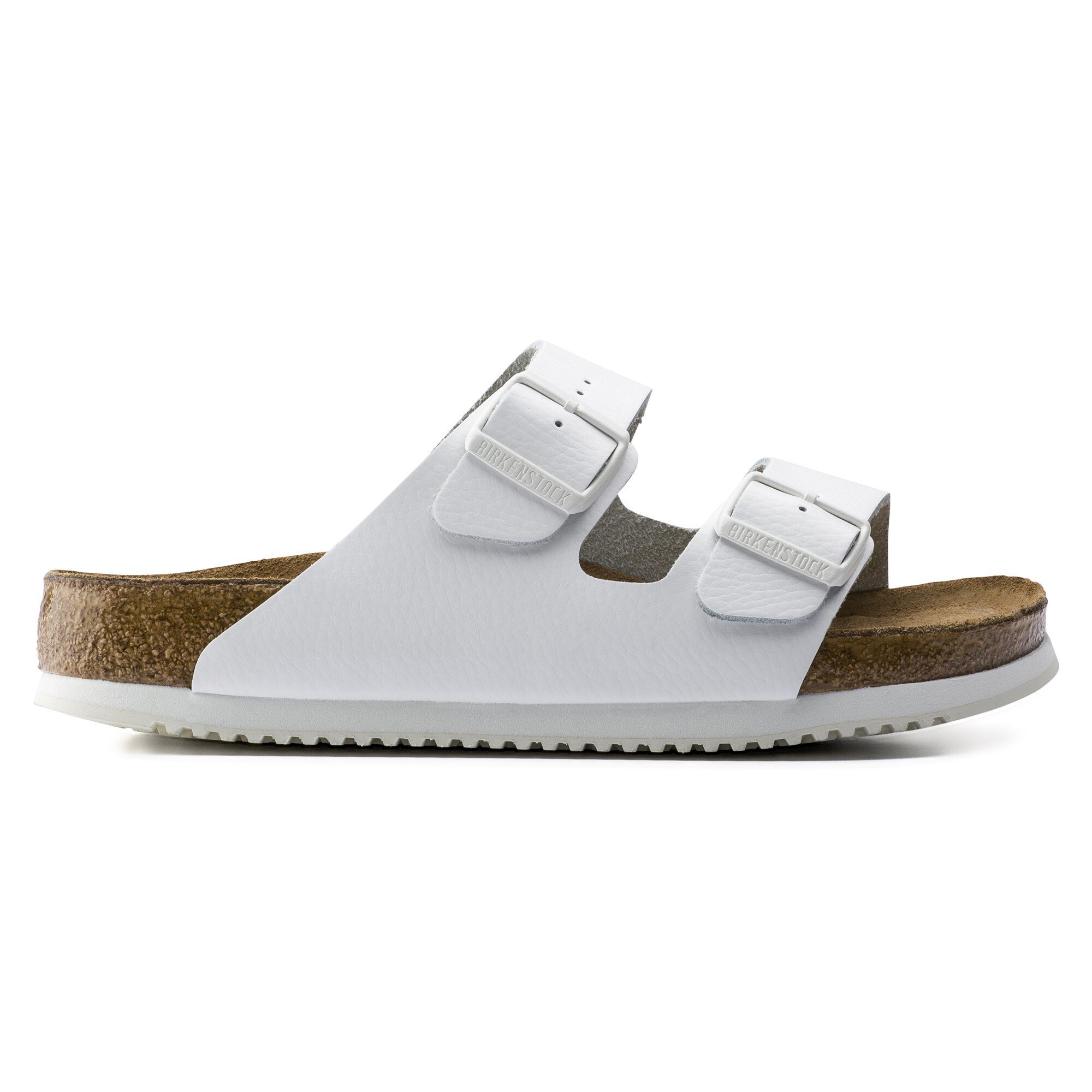 Footbed Leather White BIRKENSTOCK