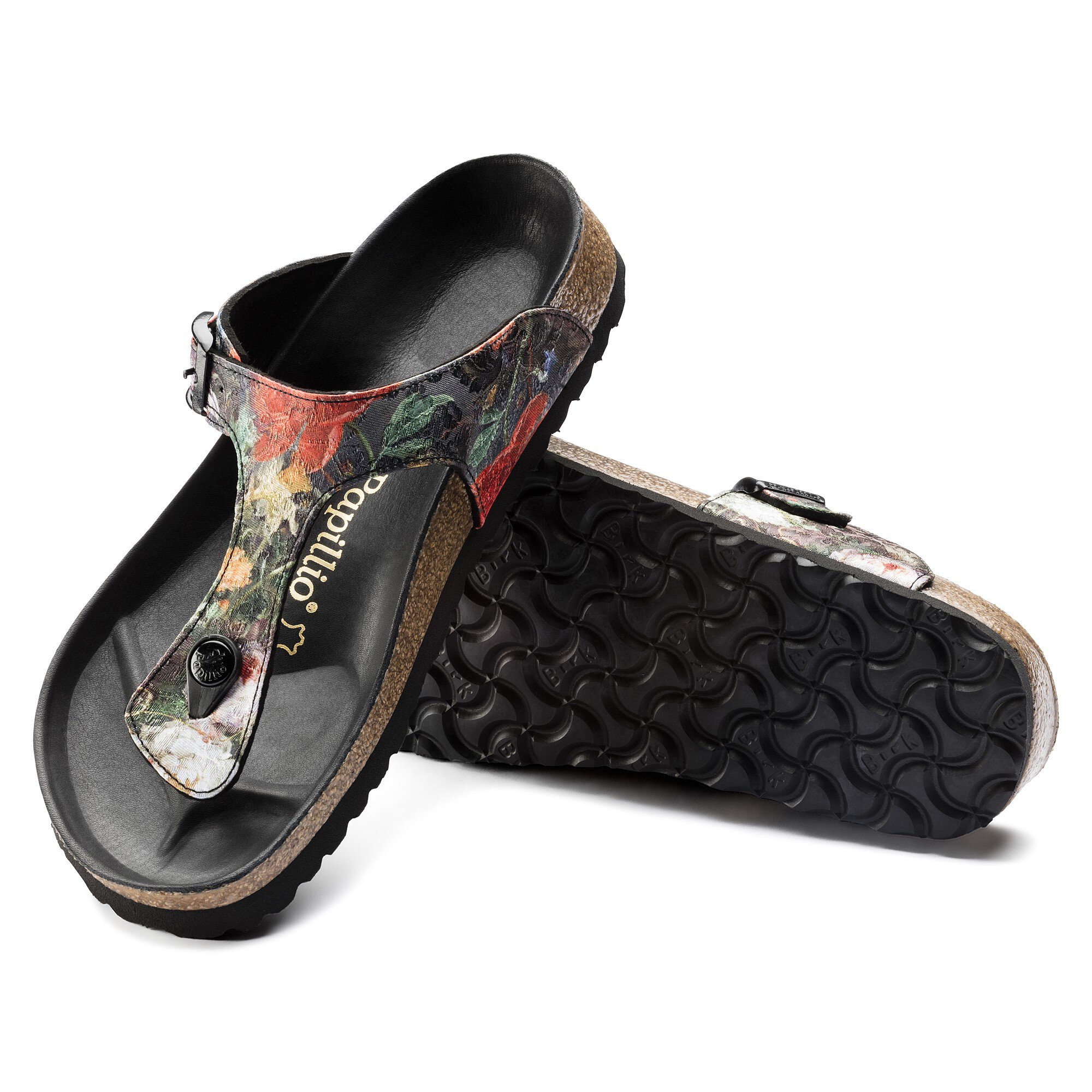 birkenstock floral sandals