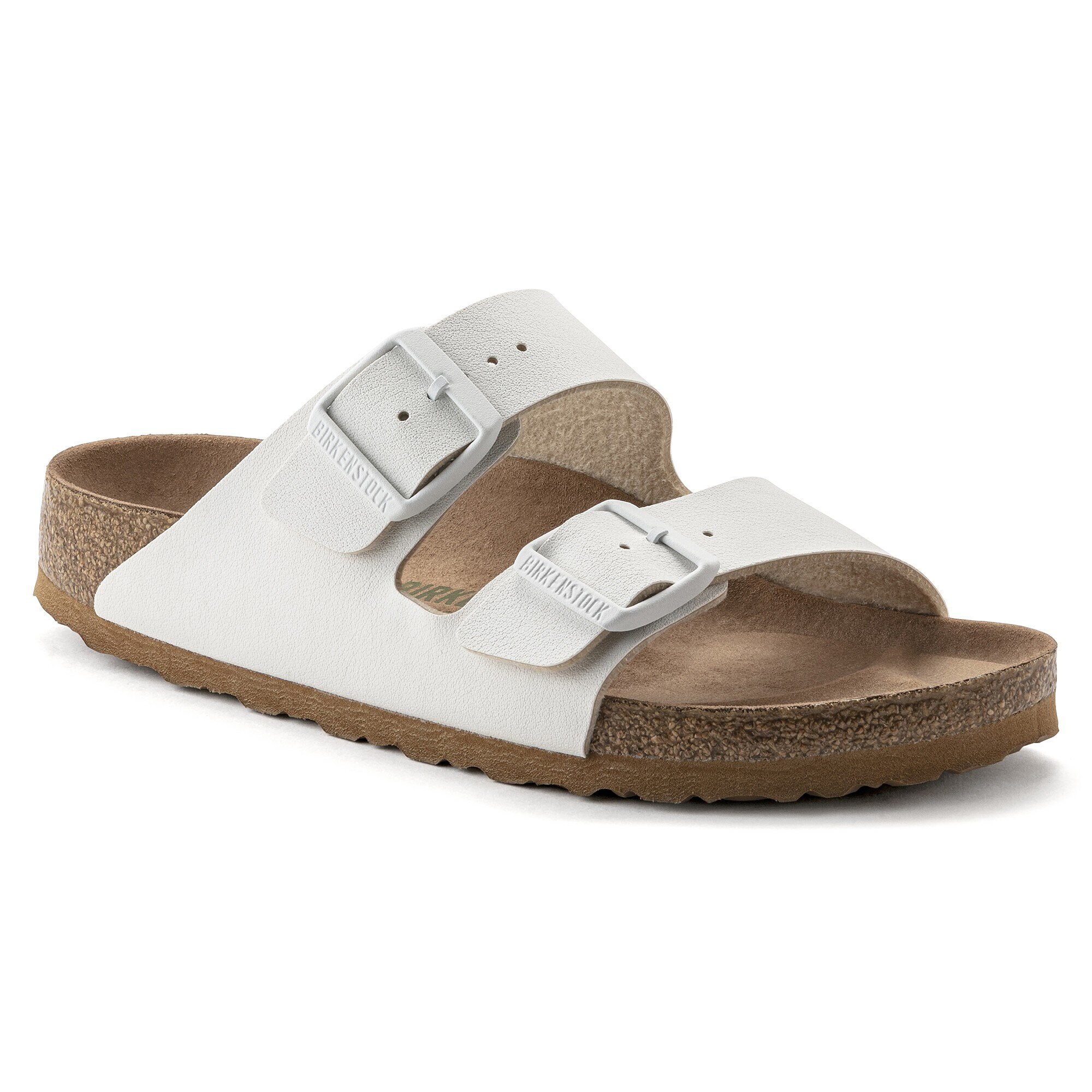 Månens overflade musikkens Uforenelig Arizona Vegan Birkibuc White | BIRKENSTOCK