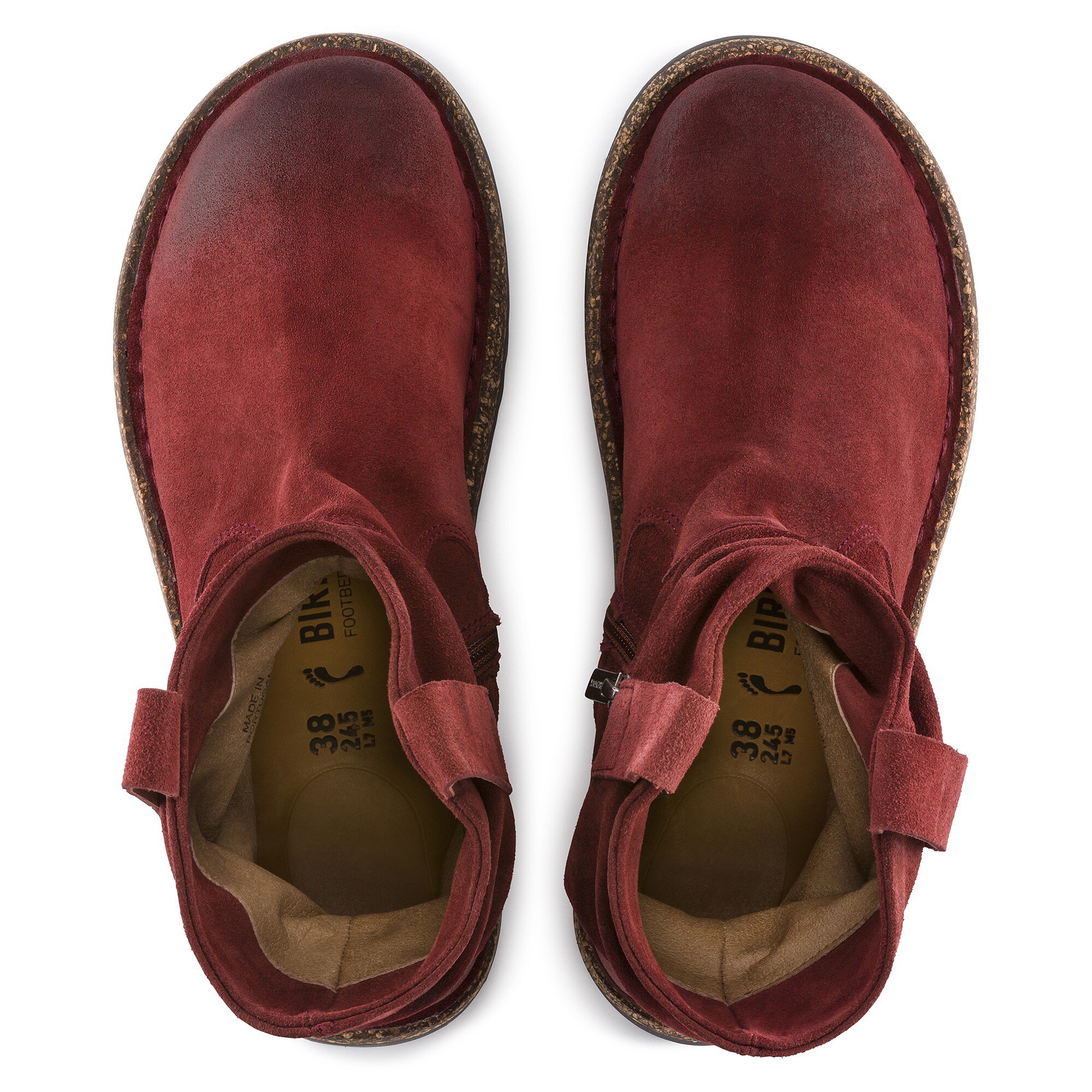 Birkenstock luton suede leather sale
