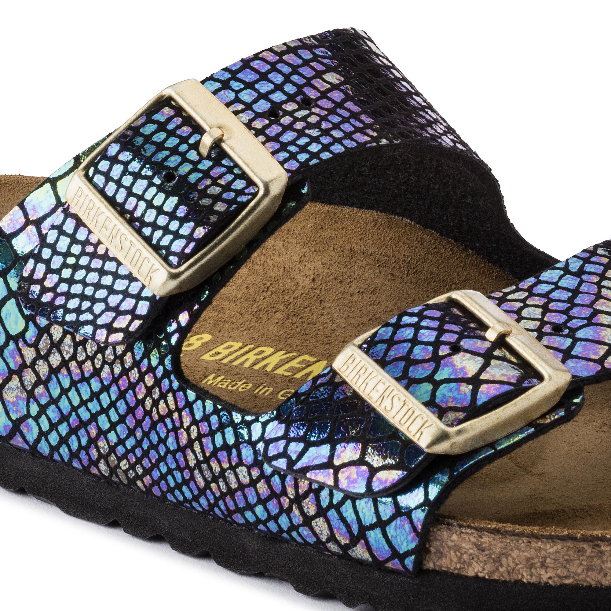 birkenstock arizona snake multi