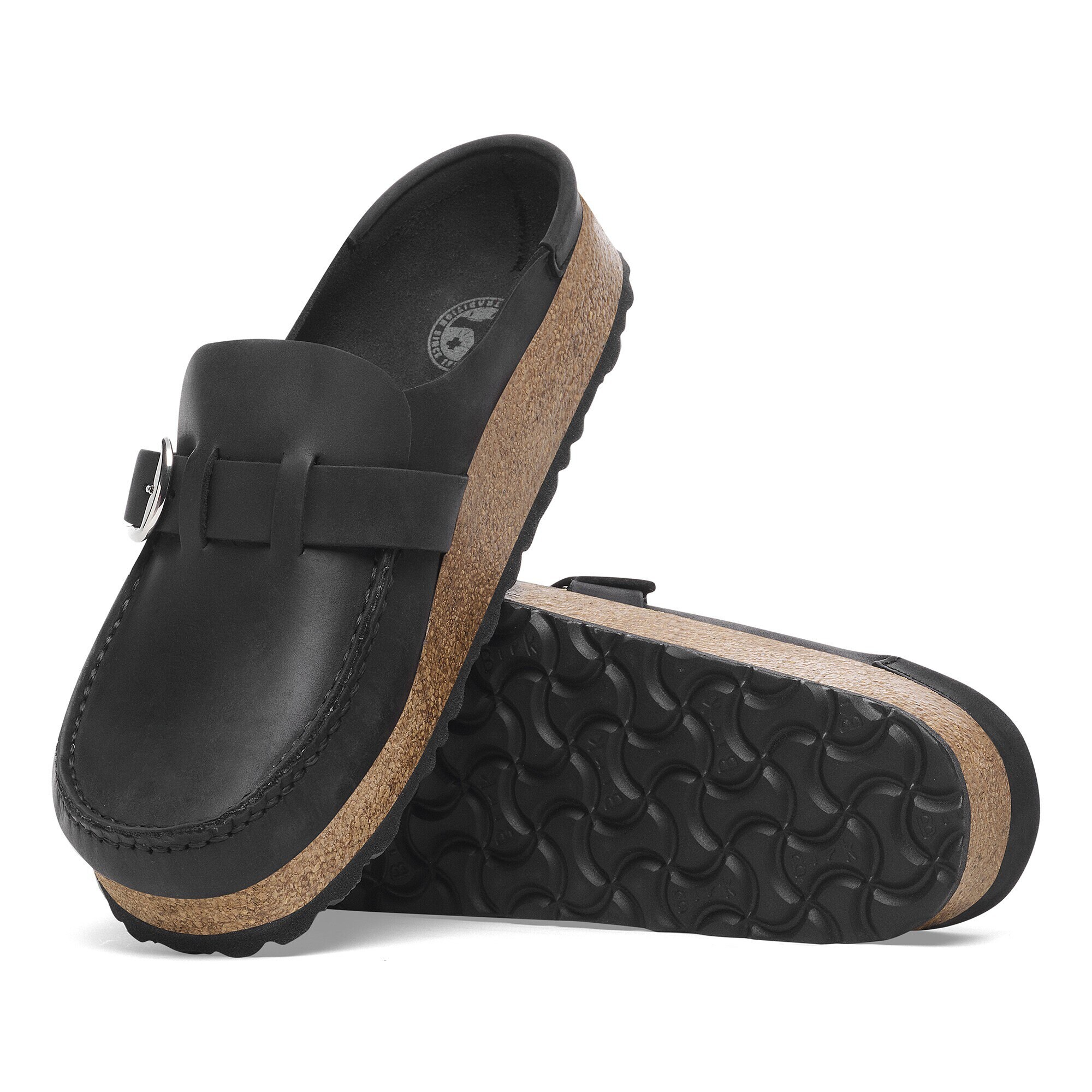 Buckley Oiled Leather Black | BIRKENSTOCK
