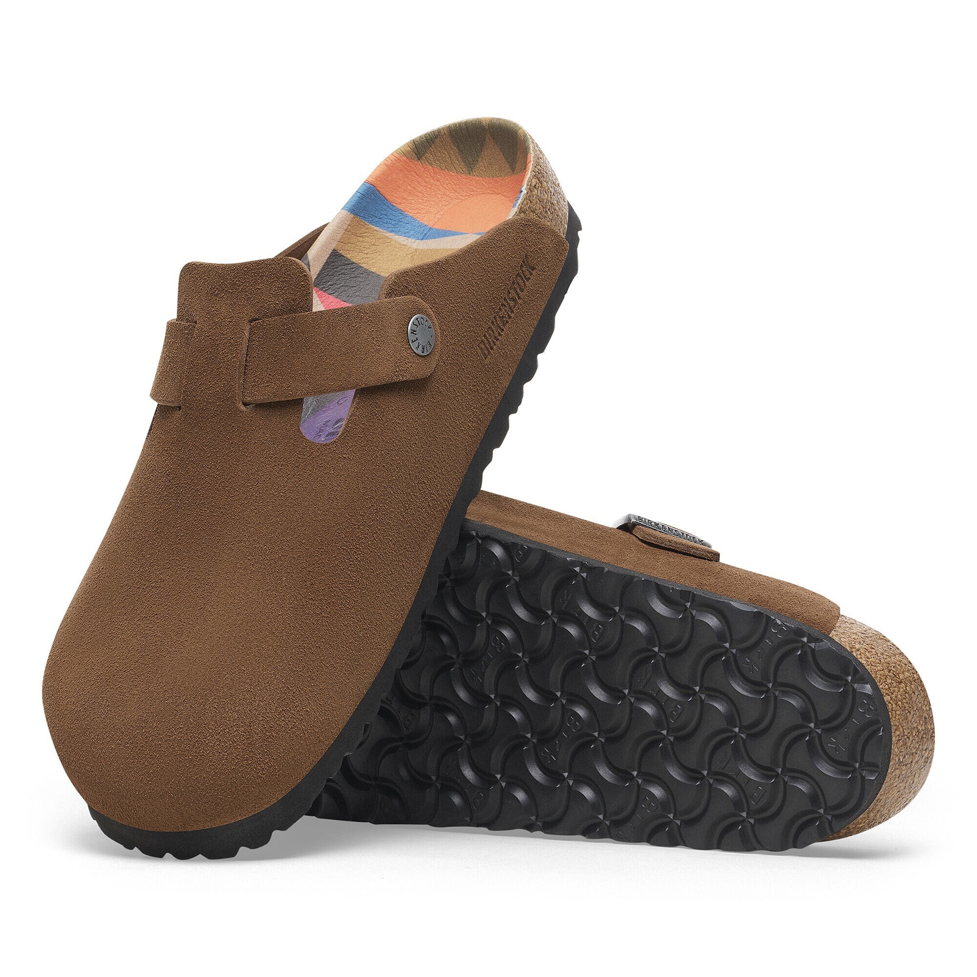 11082 BIRKENSTOCK ボストン 23cm スエード ブラウン