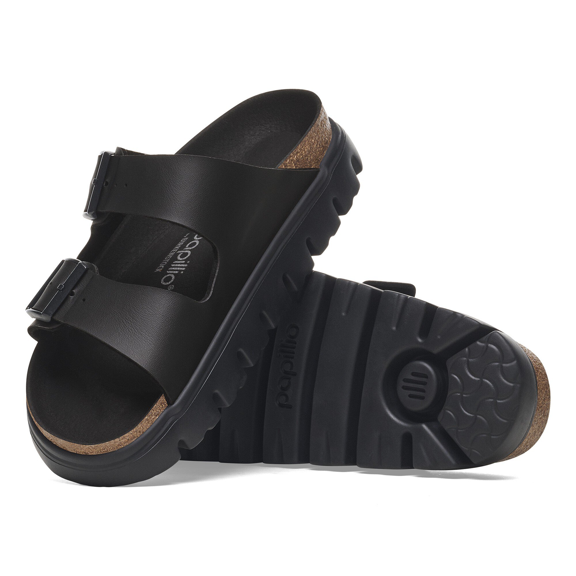 Arizona Chunky Birko-Flor Black/Black | BIRKENSTOCK