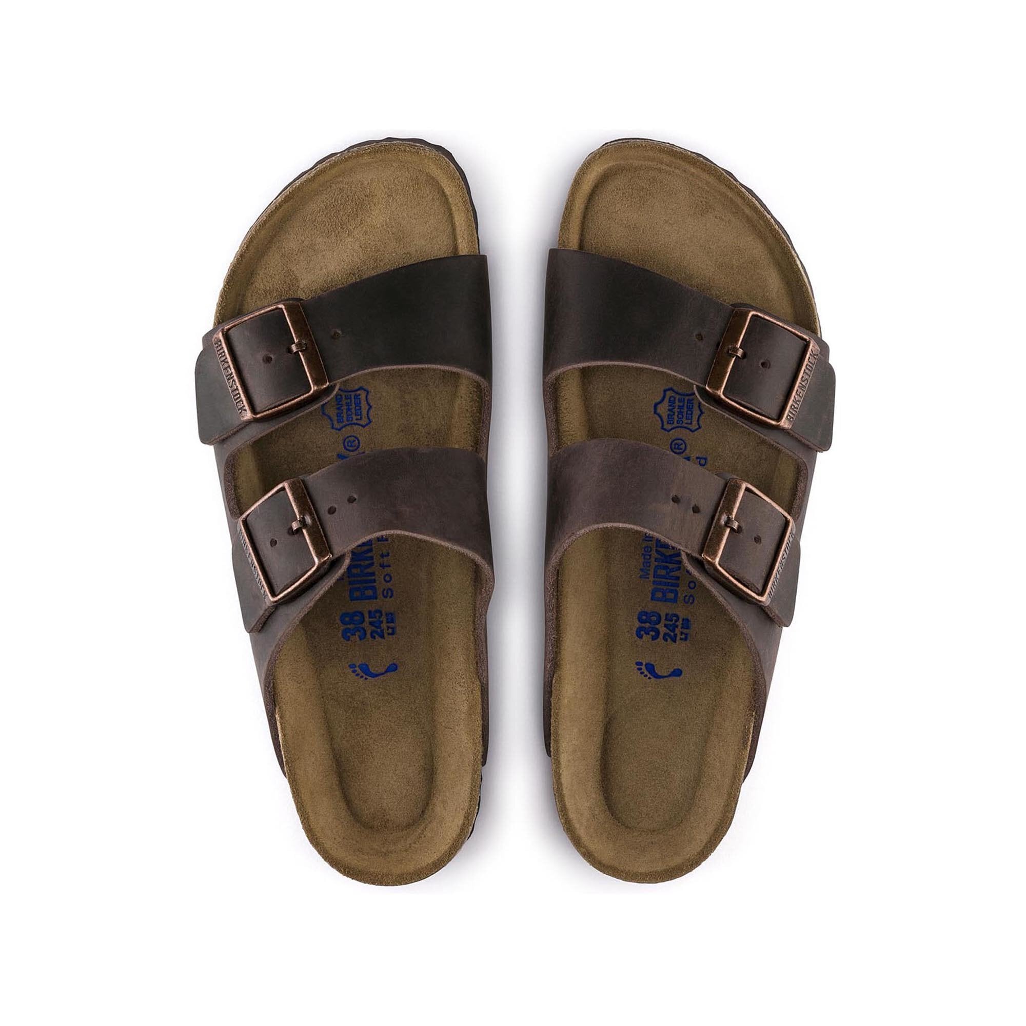 bidragyder omdømme I Arizona Soft Footbed Oiled Leather Habana | BIRKENSTOCK