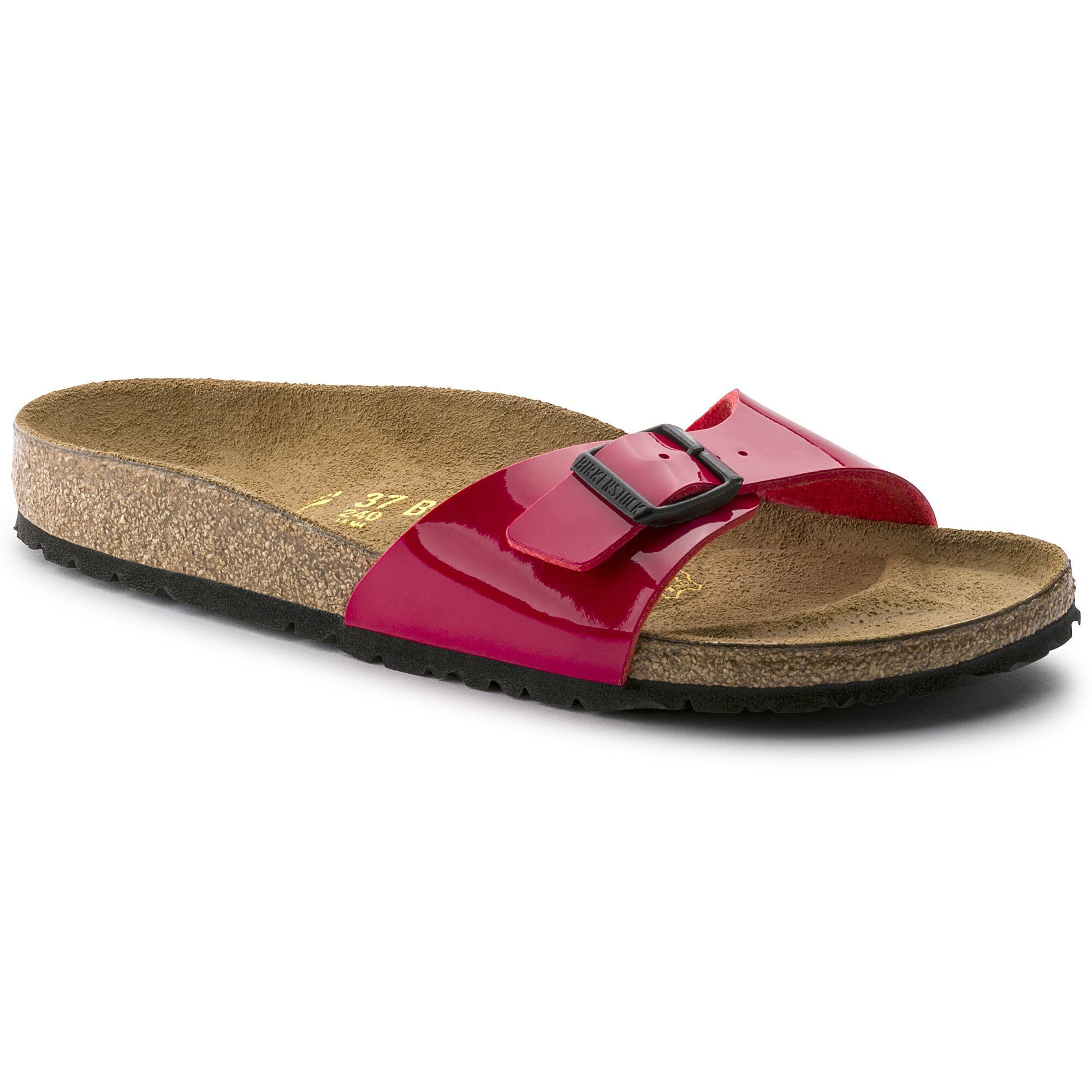 birkenstock gizeh tango red patent