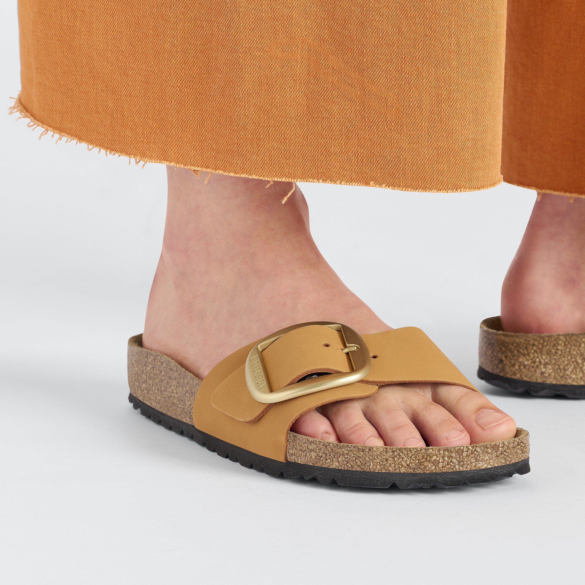 Birkenstock madrid shop big buckle ochre