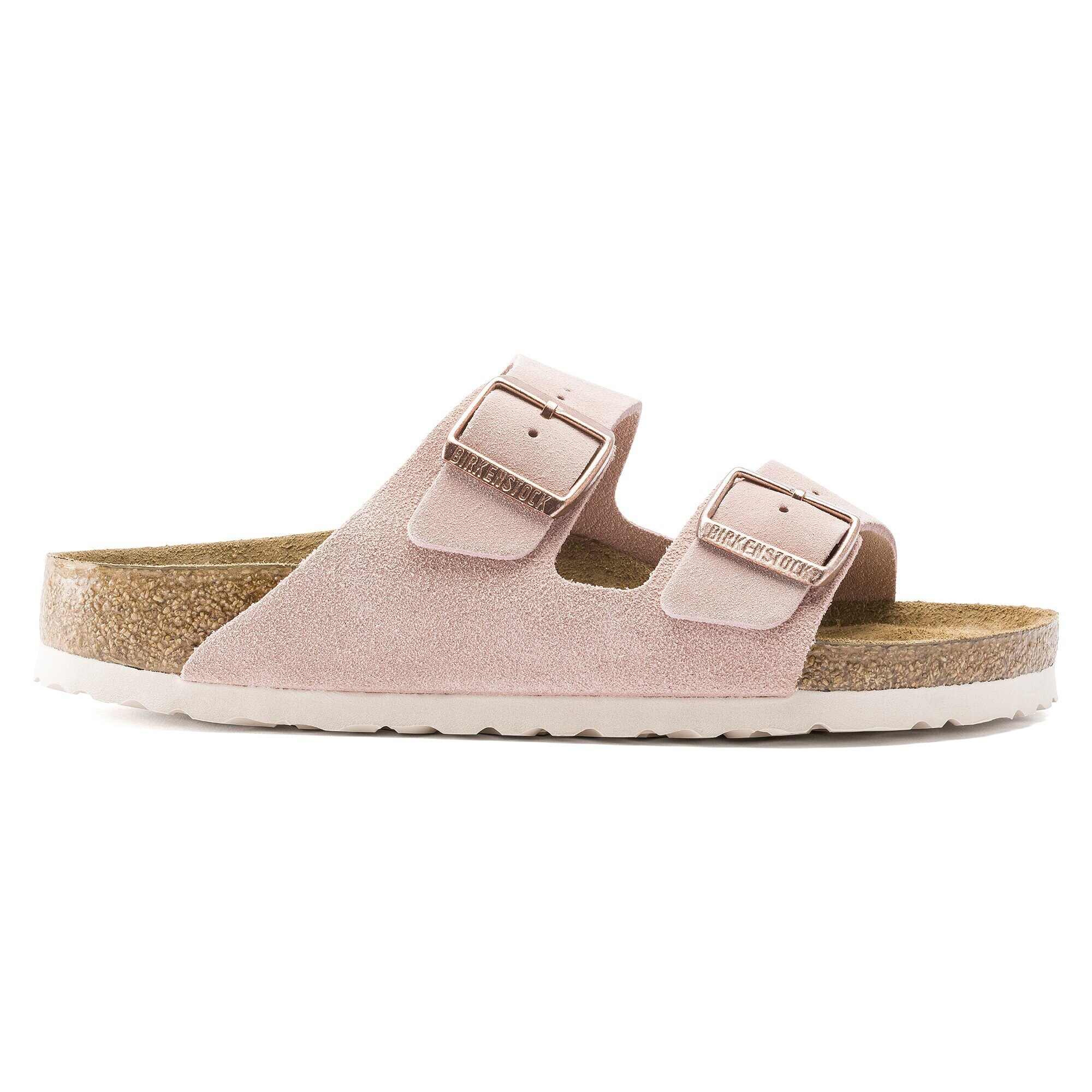 birkenstock arizona soft footbed light rose
