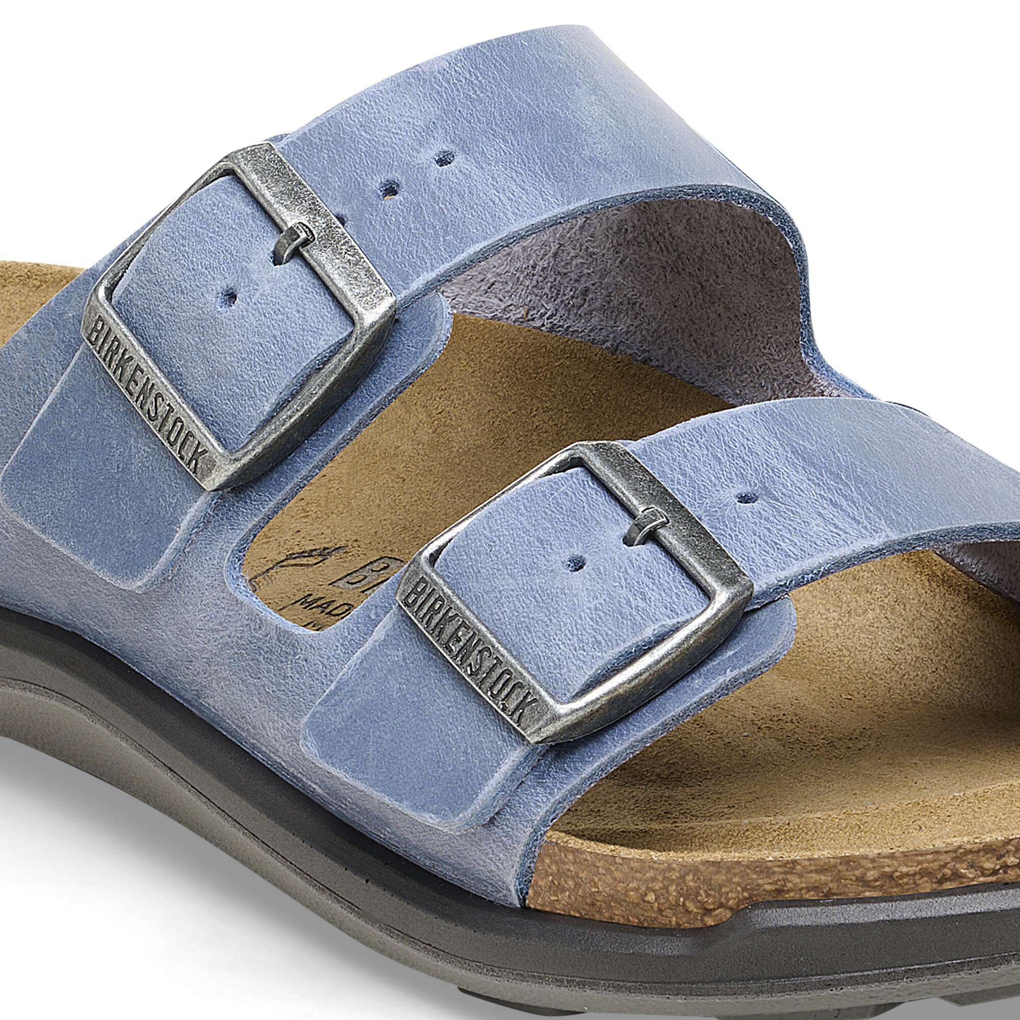 Birkenstock blue deals metallic