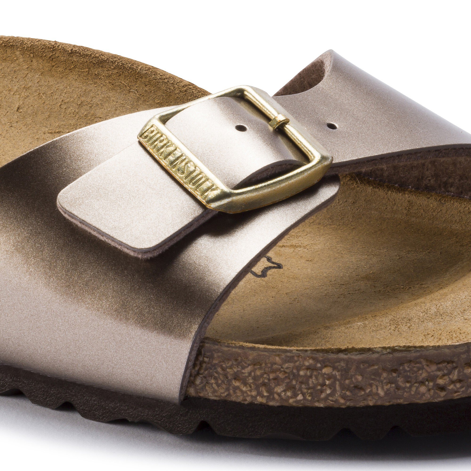 birkenstock electric metallic taupe