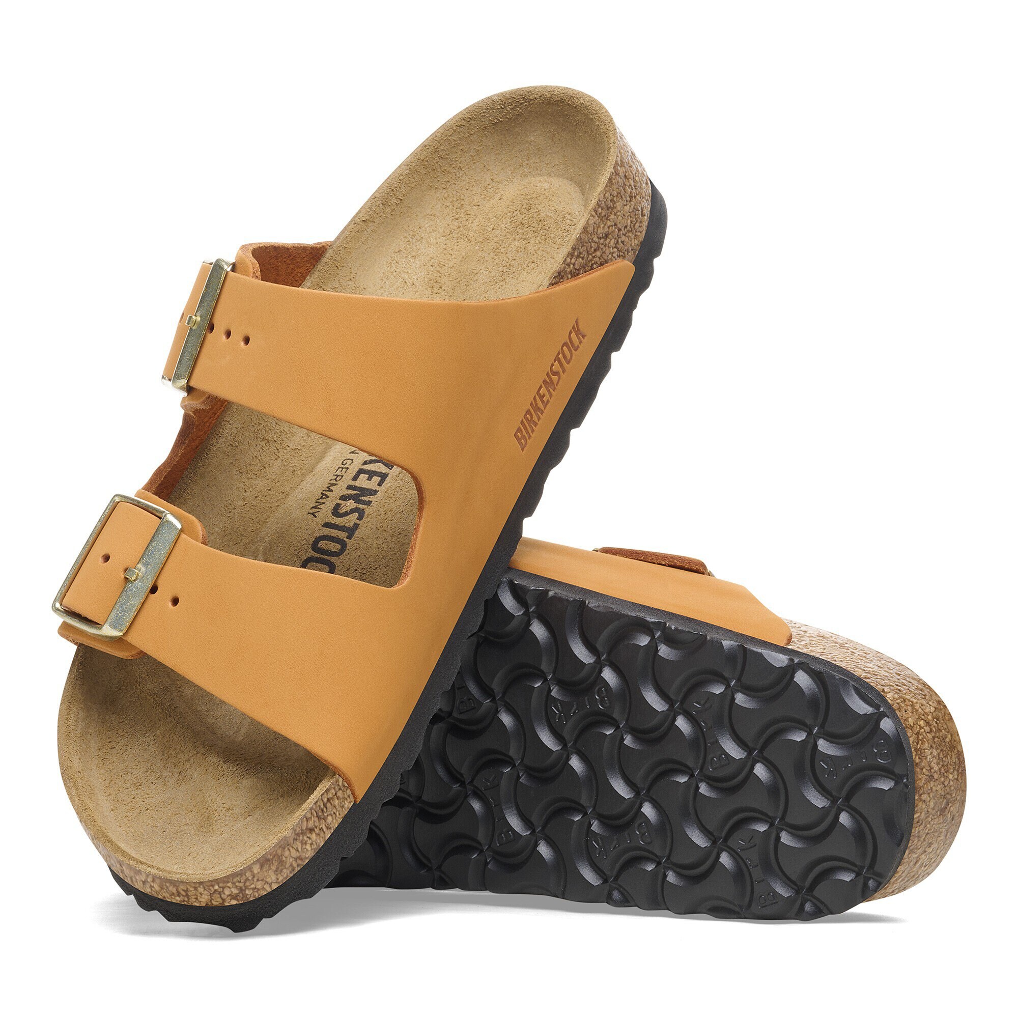 Arizona Nubuck Leather Burnt Orange | BIRKENSTOCK