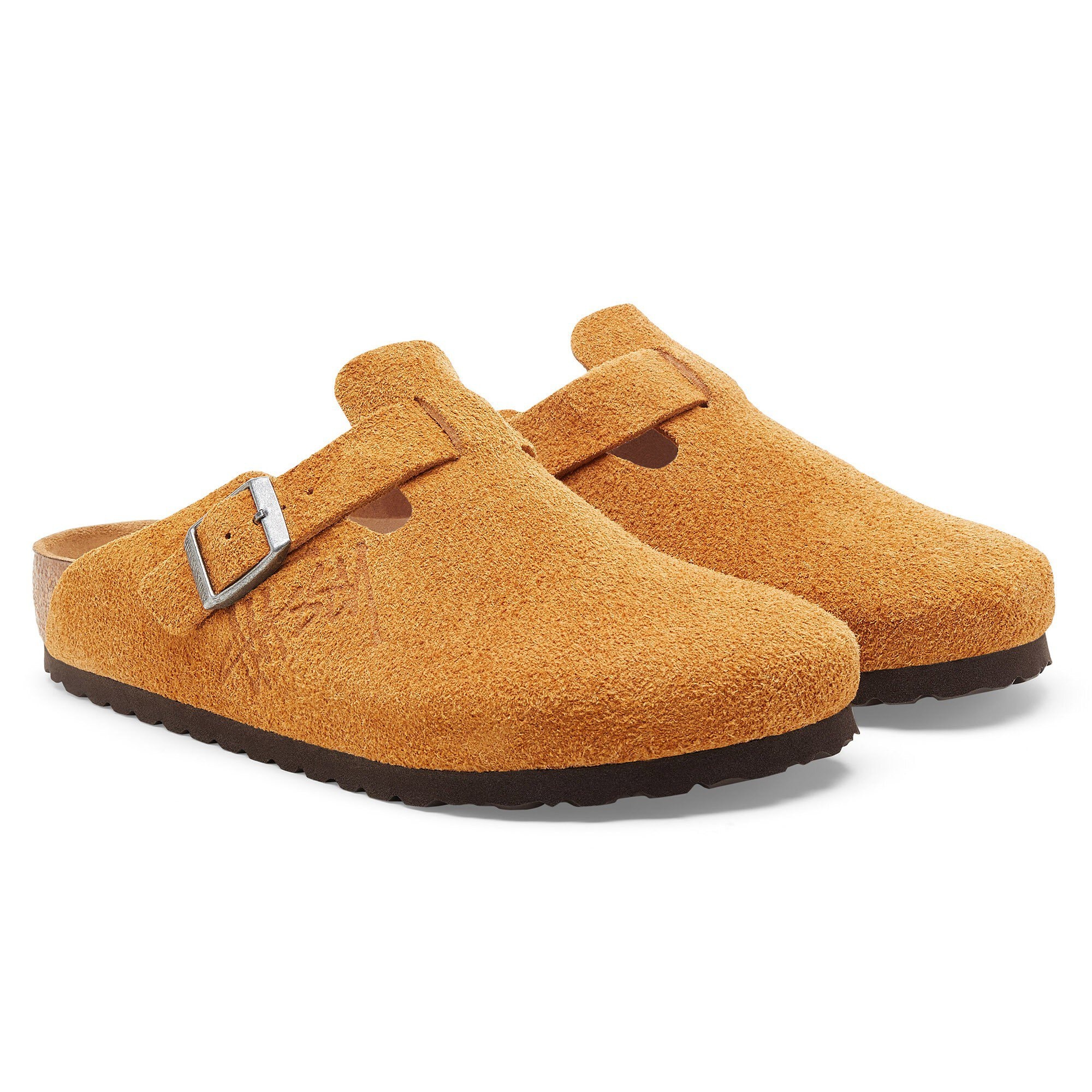 Stussy Boston Suede スエードレザー キャラメル | BIRKENSTOCK