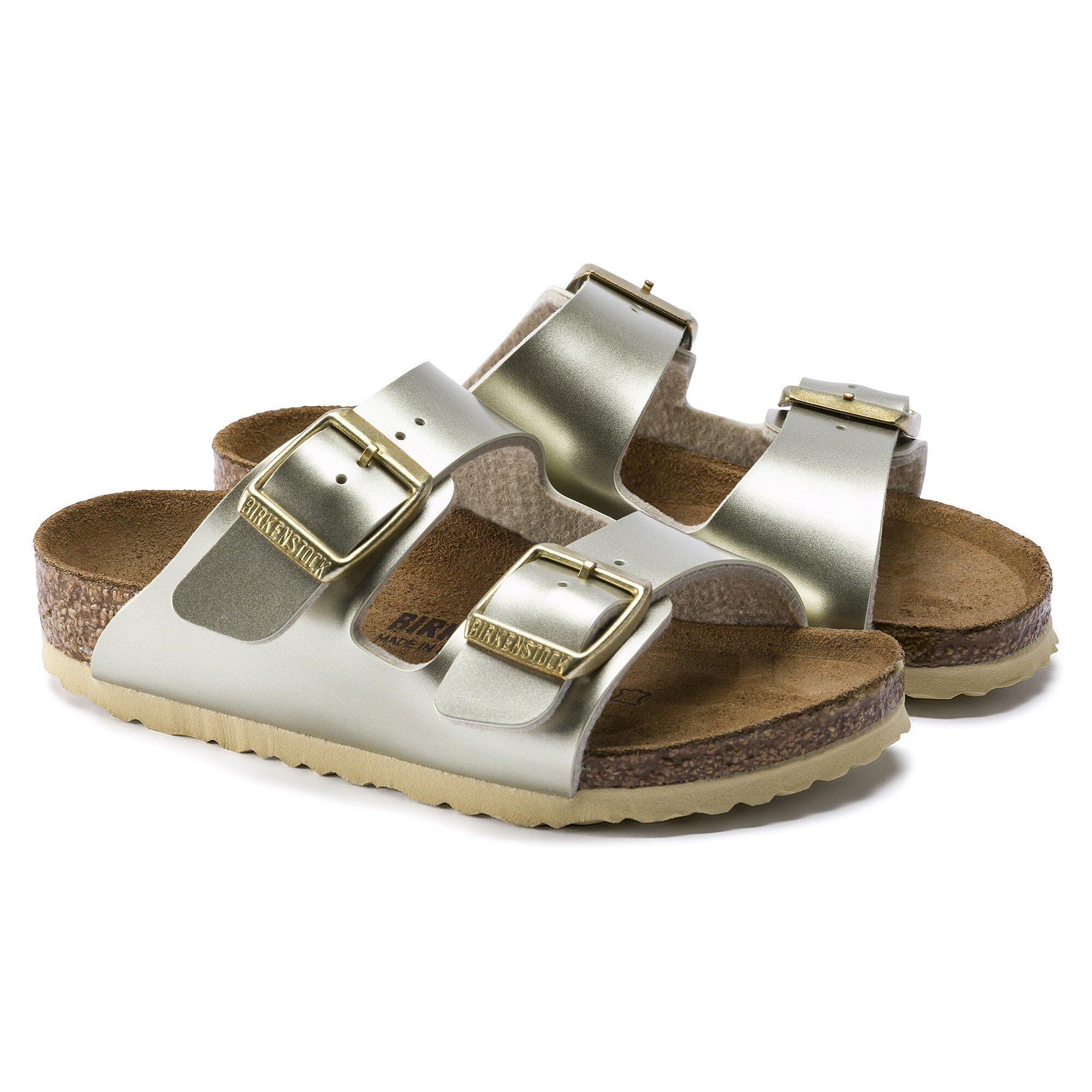 Birkenstock arizona hotsell electric metallic