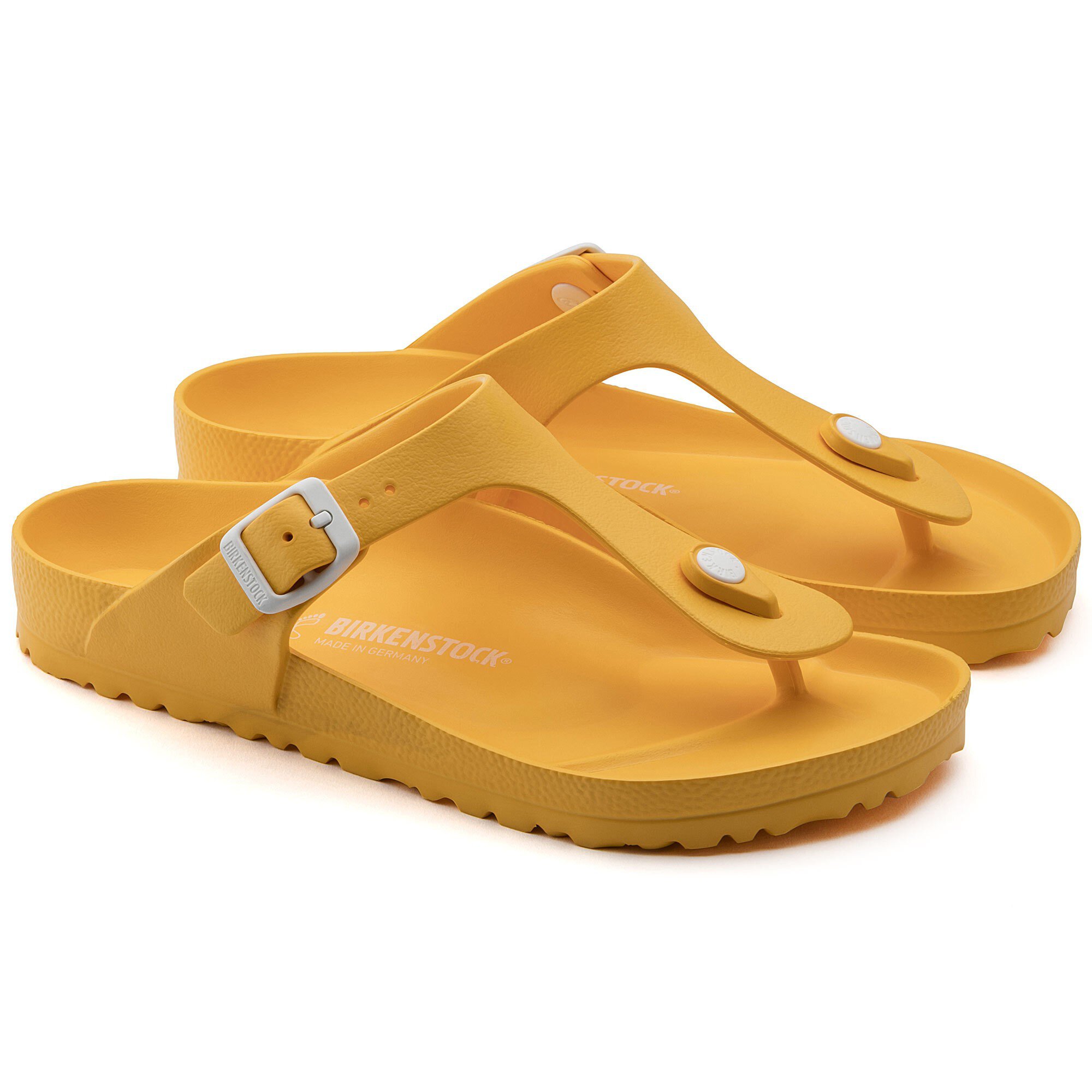 scuba yellow birkenstocks