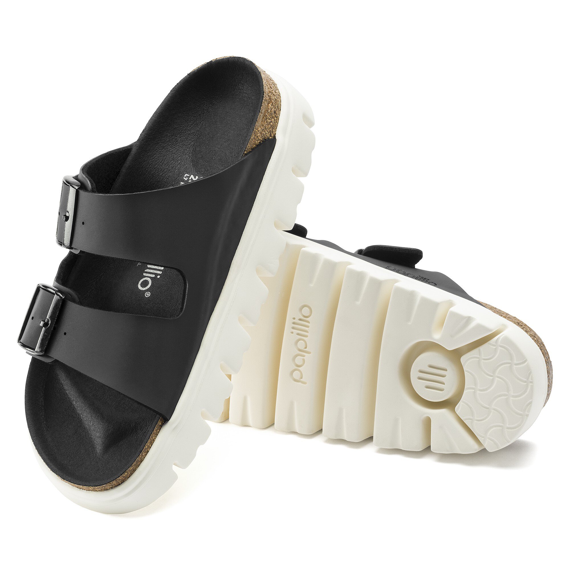 birkenstock arizona platform black