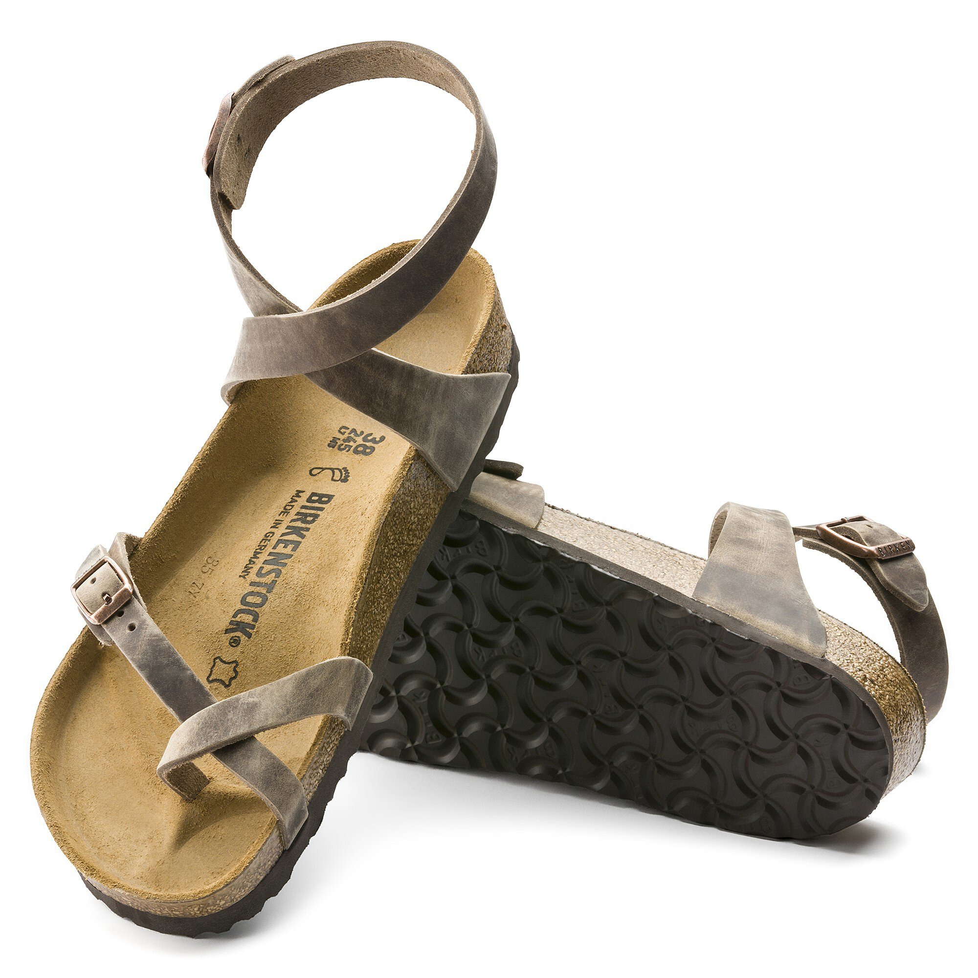 birkenstock yara tobacco