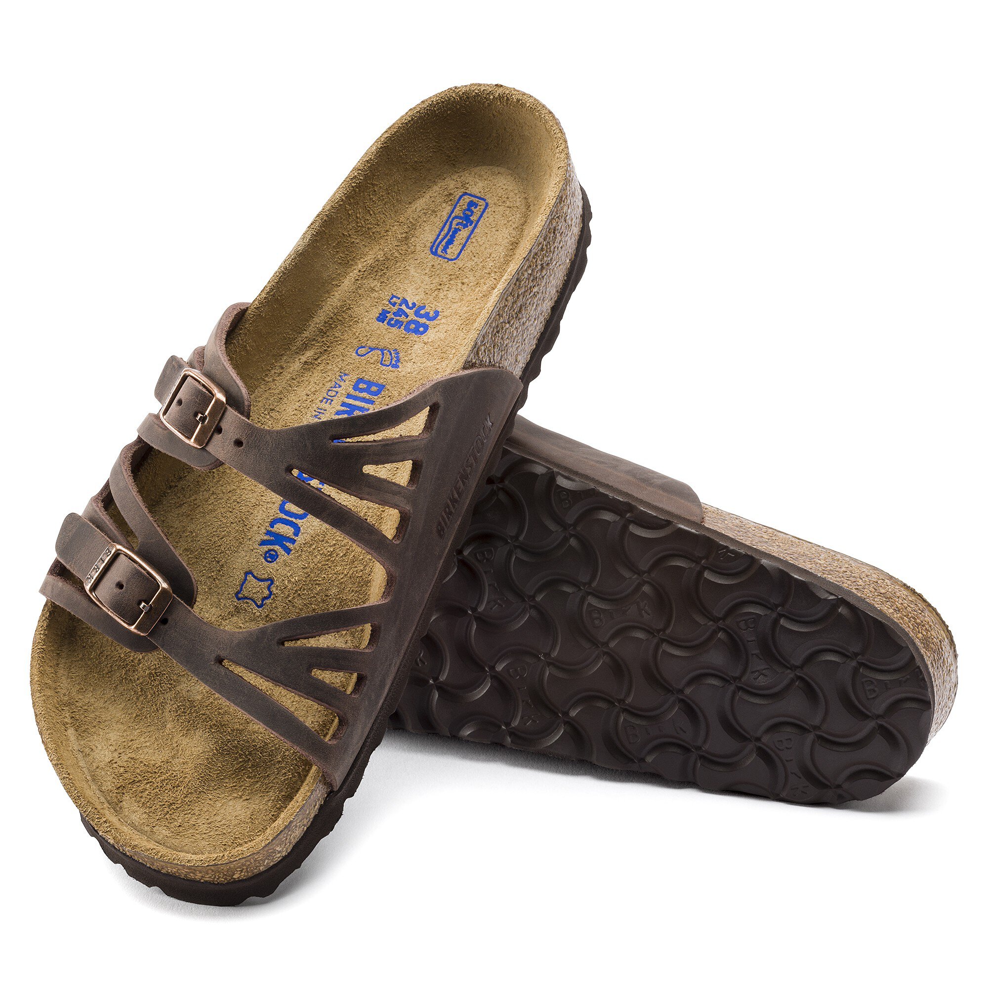 Granada Soft Footbed Oiled Leather Habana BIRKENSTOCK