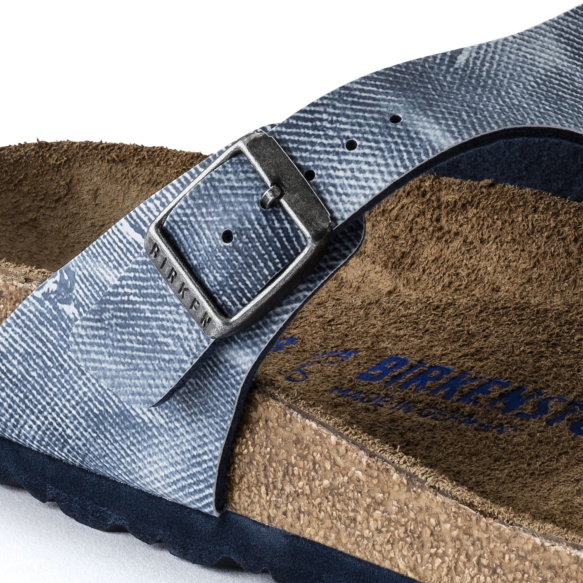birkenstock jeans washed out blue