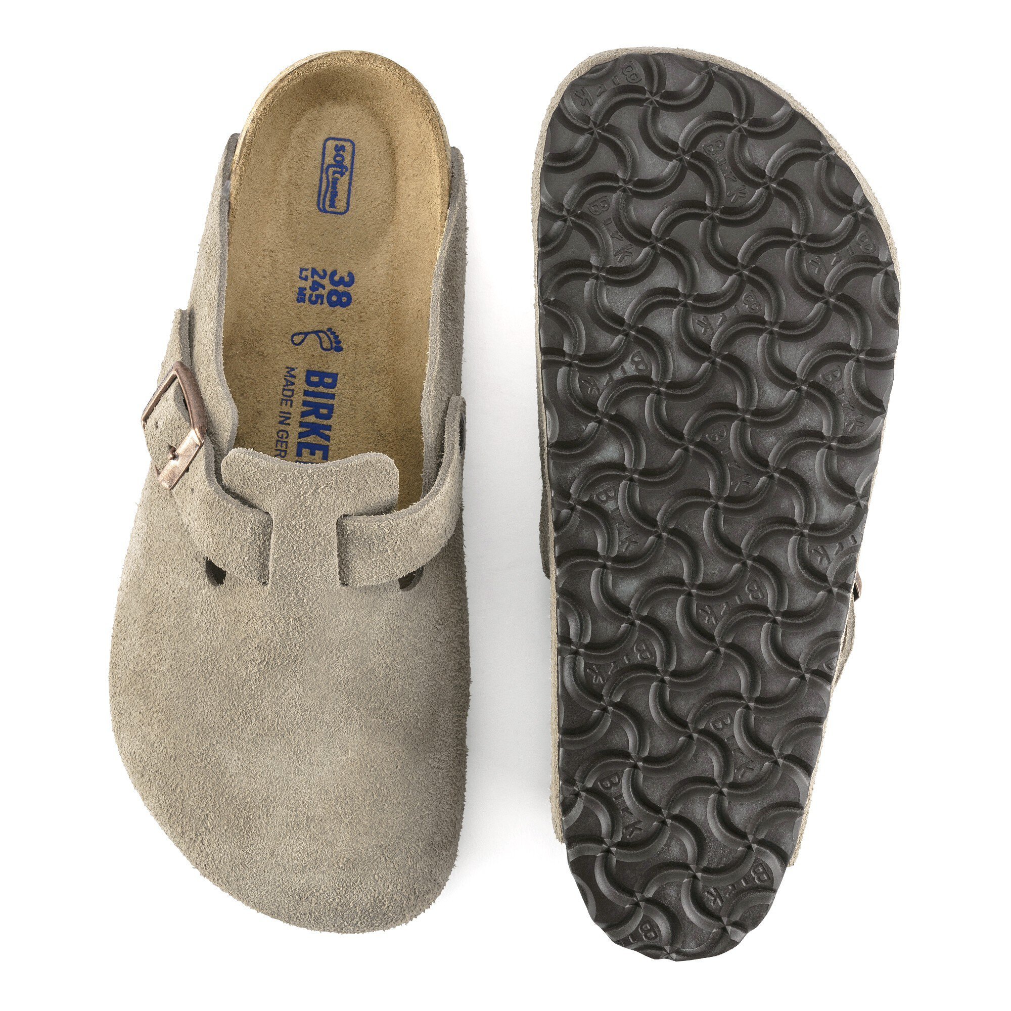 Boston Soft Footbed Suede Leather