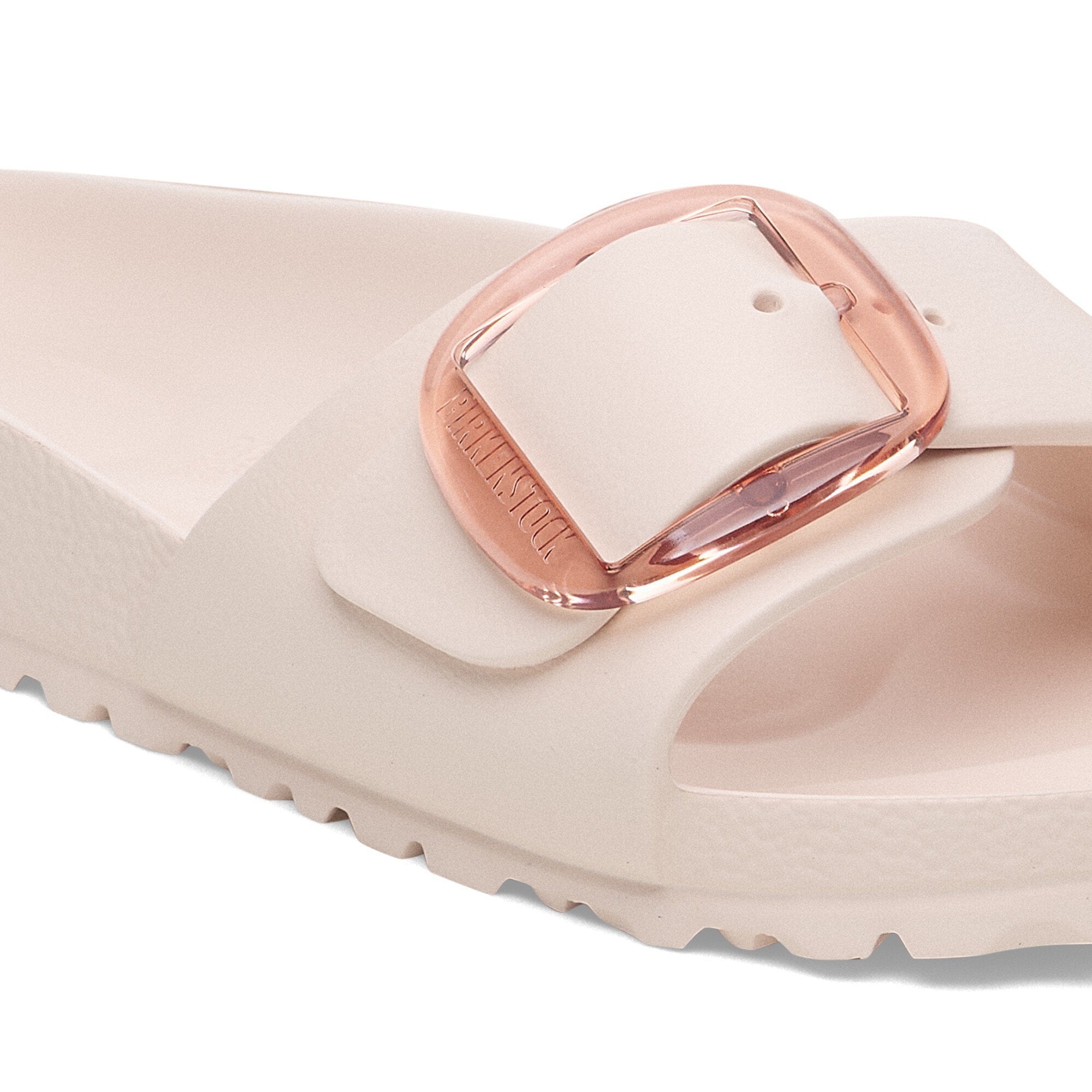 靴 BIRKENSTOCK Arosa big buckle 39 Arizona Big Buckle Natural Leather Patent High-Shine Light