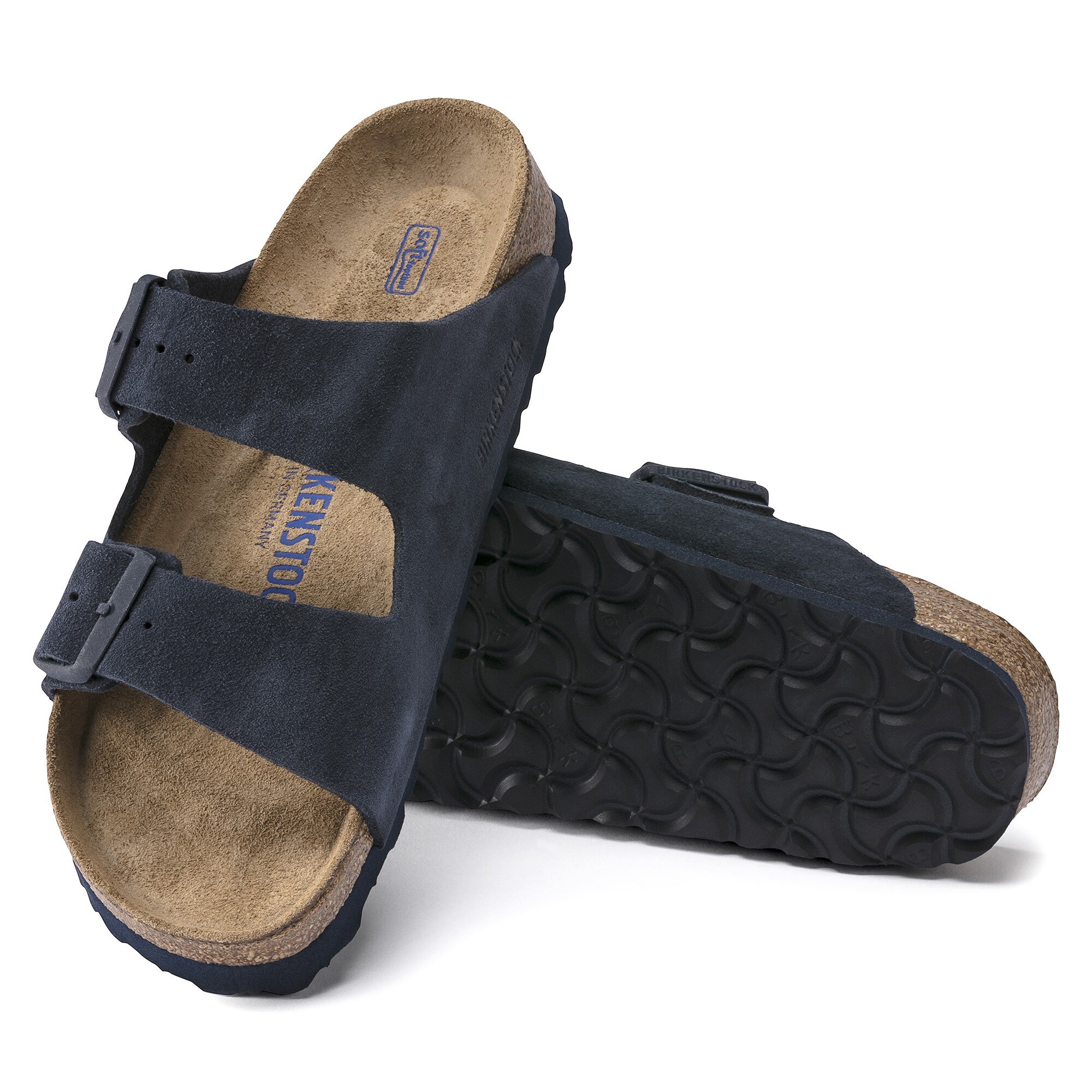 Birkenstock Arizona Shimmer Suede Sandal - 20738307