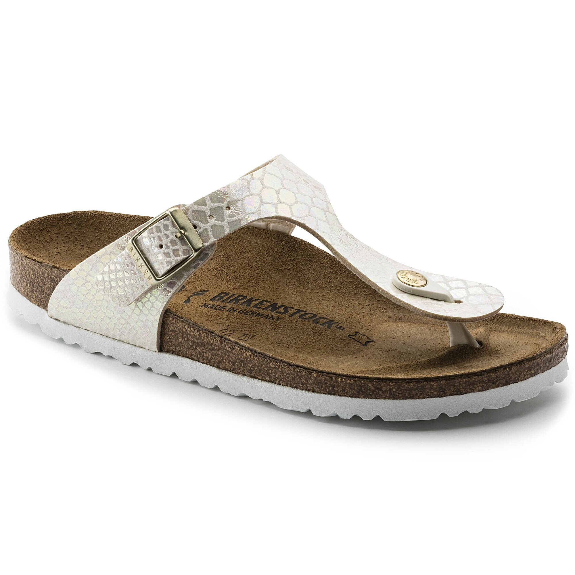 birkenstock metallic snake