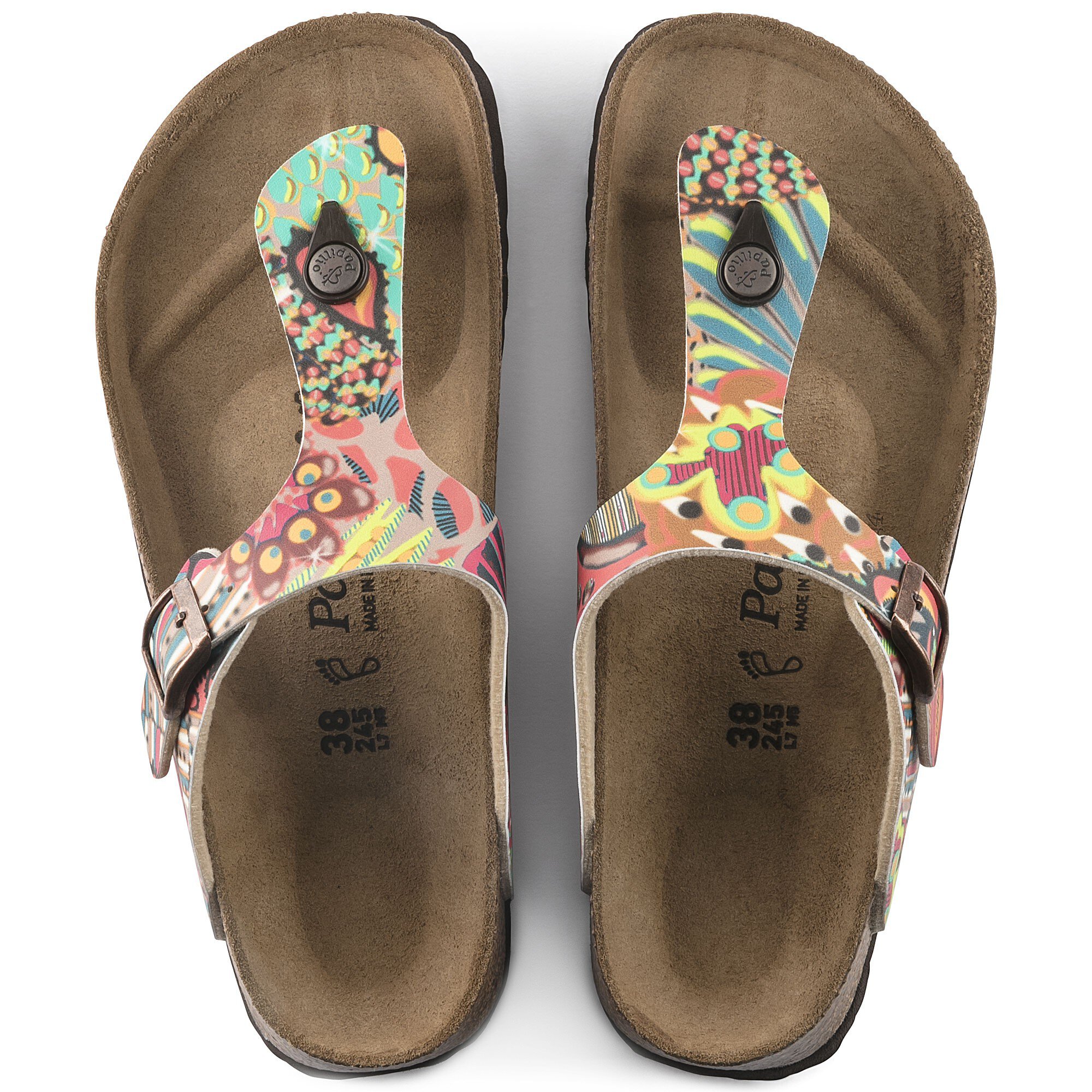birkenstock bunte sohle