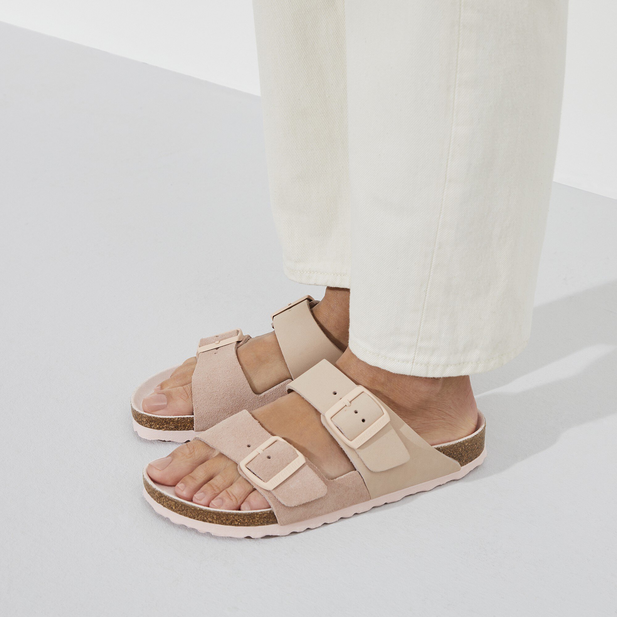 Arizona Split Nubuck/Suede Leather Rose | BIRKENSTOCK