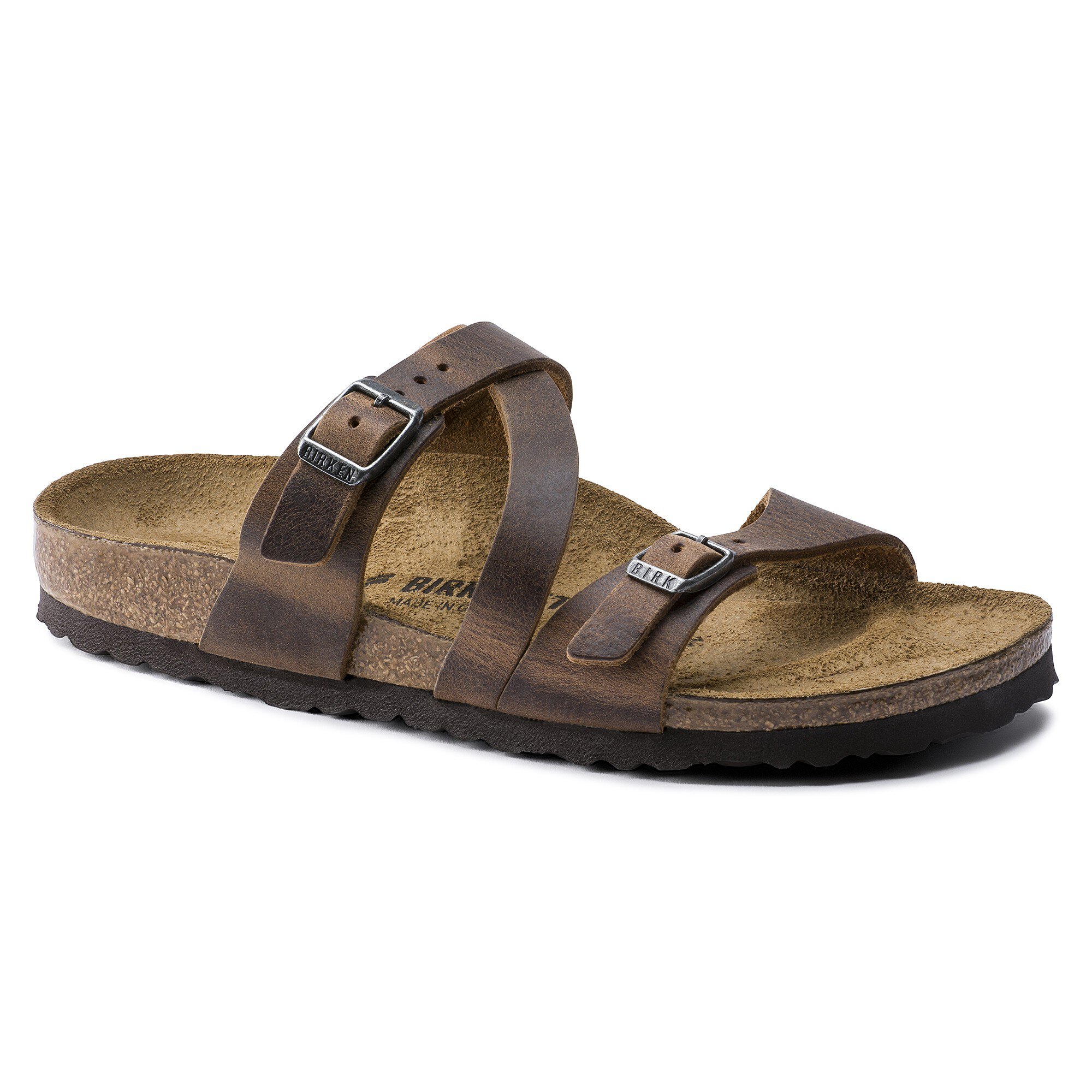 musikalsk vandtæt Abundantly Salina Oiled Leather Camberra Old Tobacco | BIRKENSTOCK