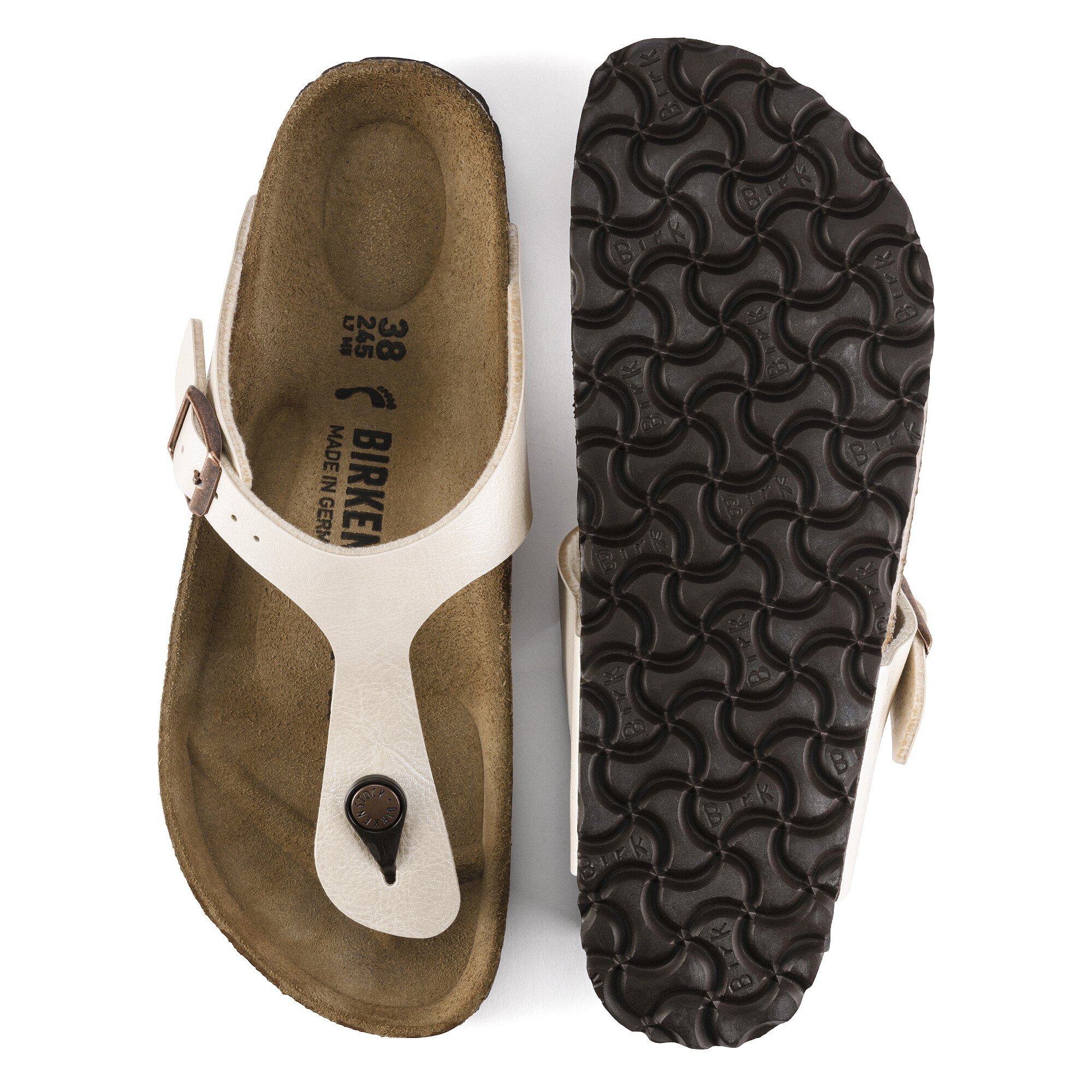 birkenstock gizeh graceful emerald