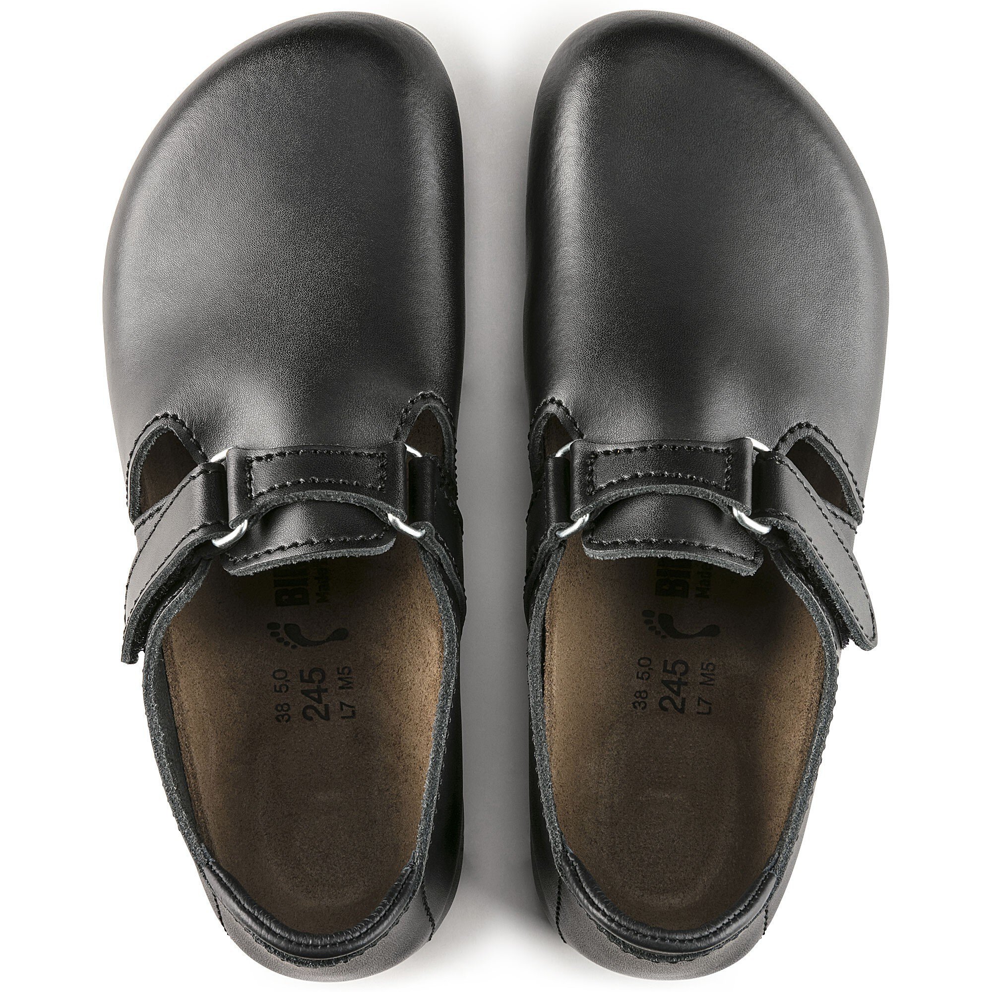 Linz Super Grip Natural Leather Black | BIRKENSTOCK Linz Super Grip Natural Leather Black | BIRKENSTOCK