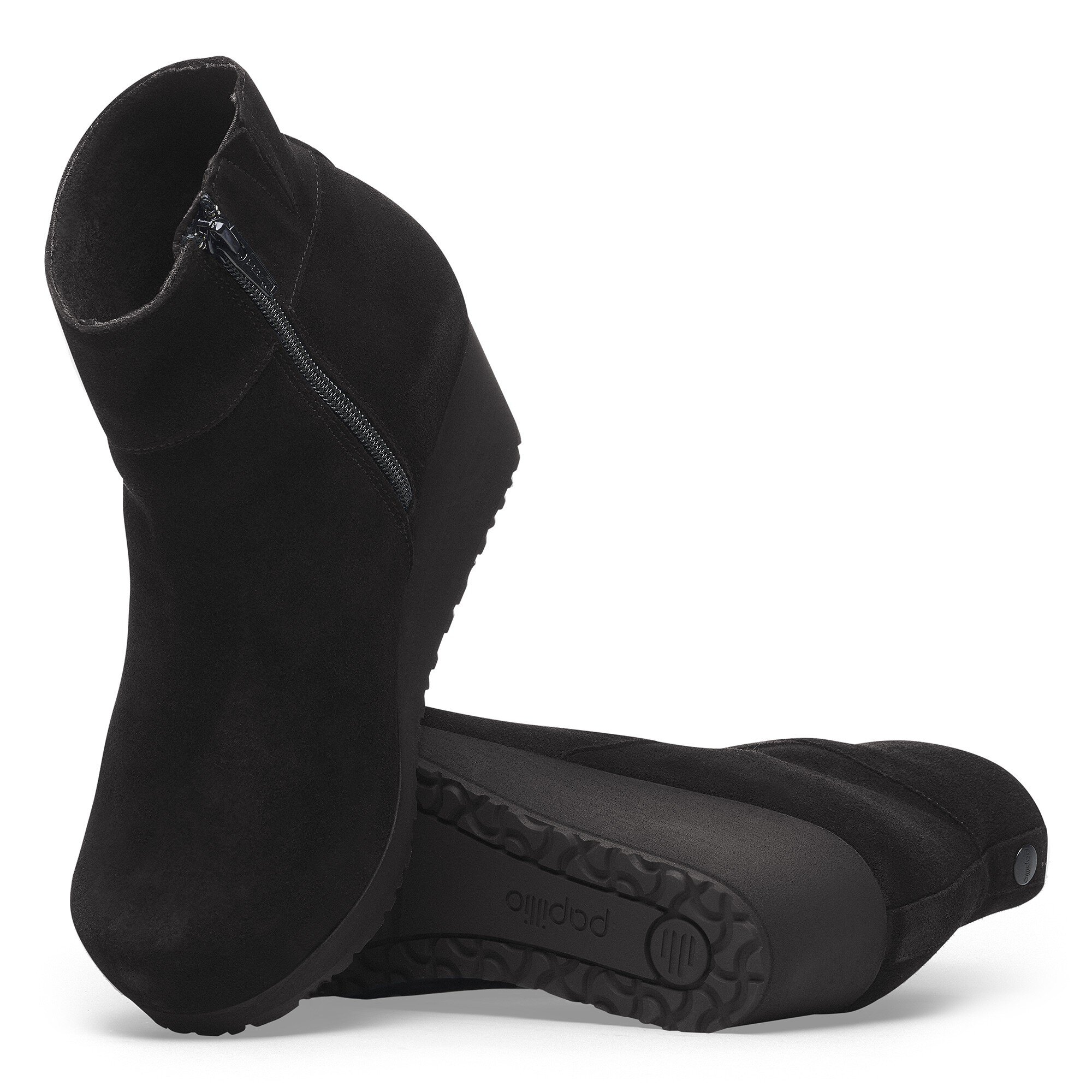 Ebba Suede Leather Black/Black | BIRKENSTOCK