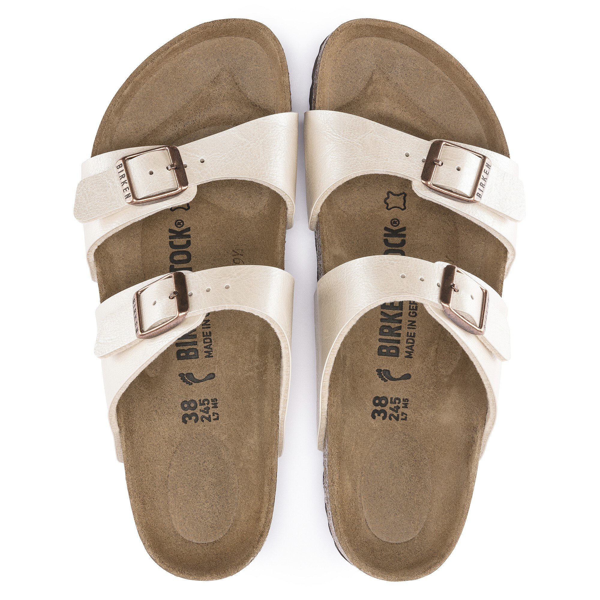 Sydney Birko Flor Graceful Pearl White BIRKENSTOCK