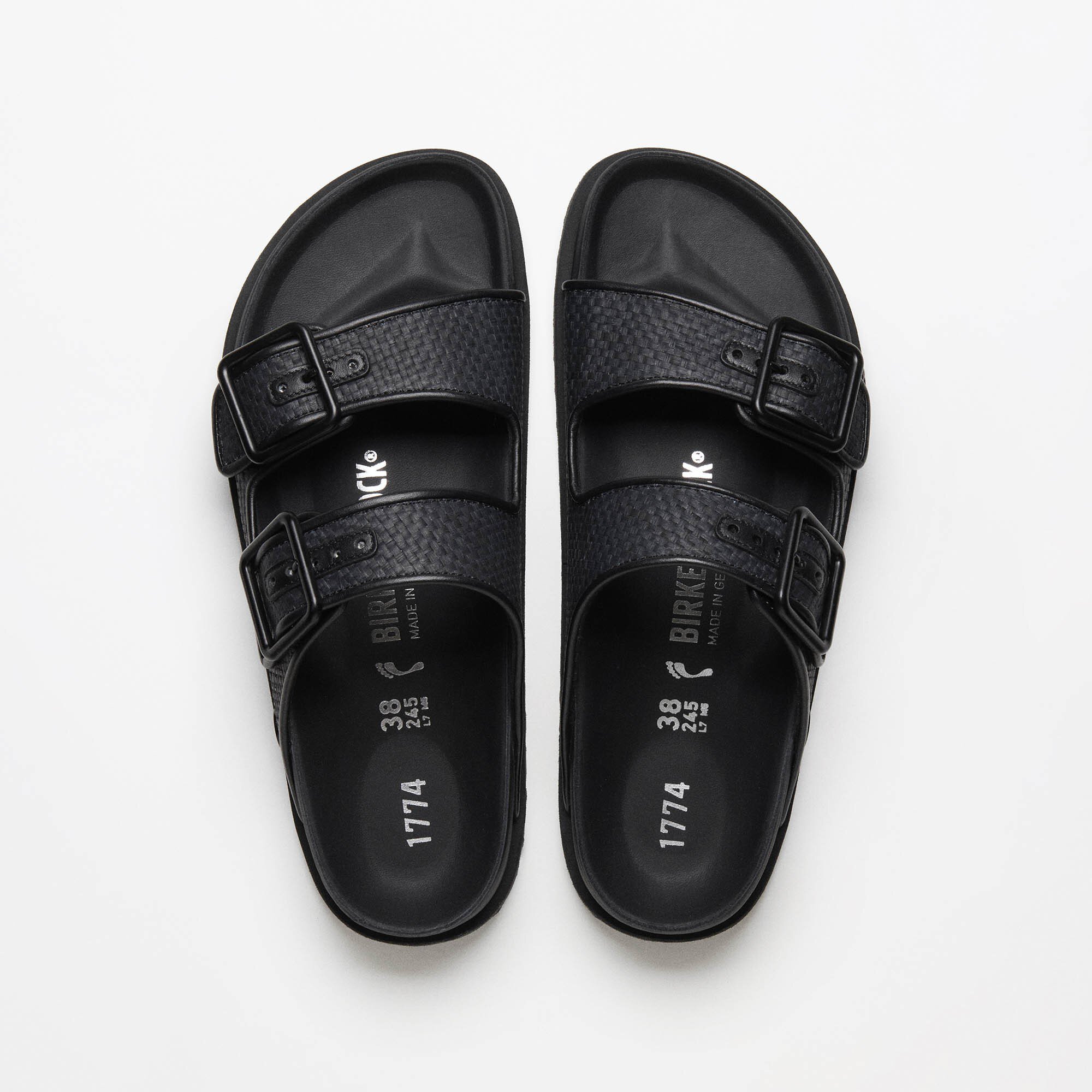 試着のみ ビルケンシュトック アリゾナ Raffia Luxe 38 24.5 試着のみ ビルケンシュトック アリゾナ Raffia Luxe 38 24.5