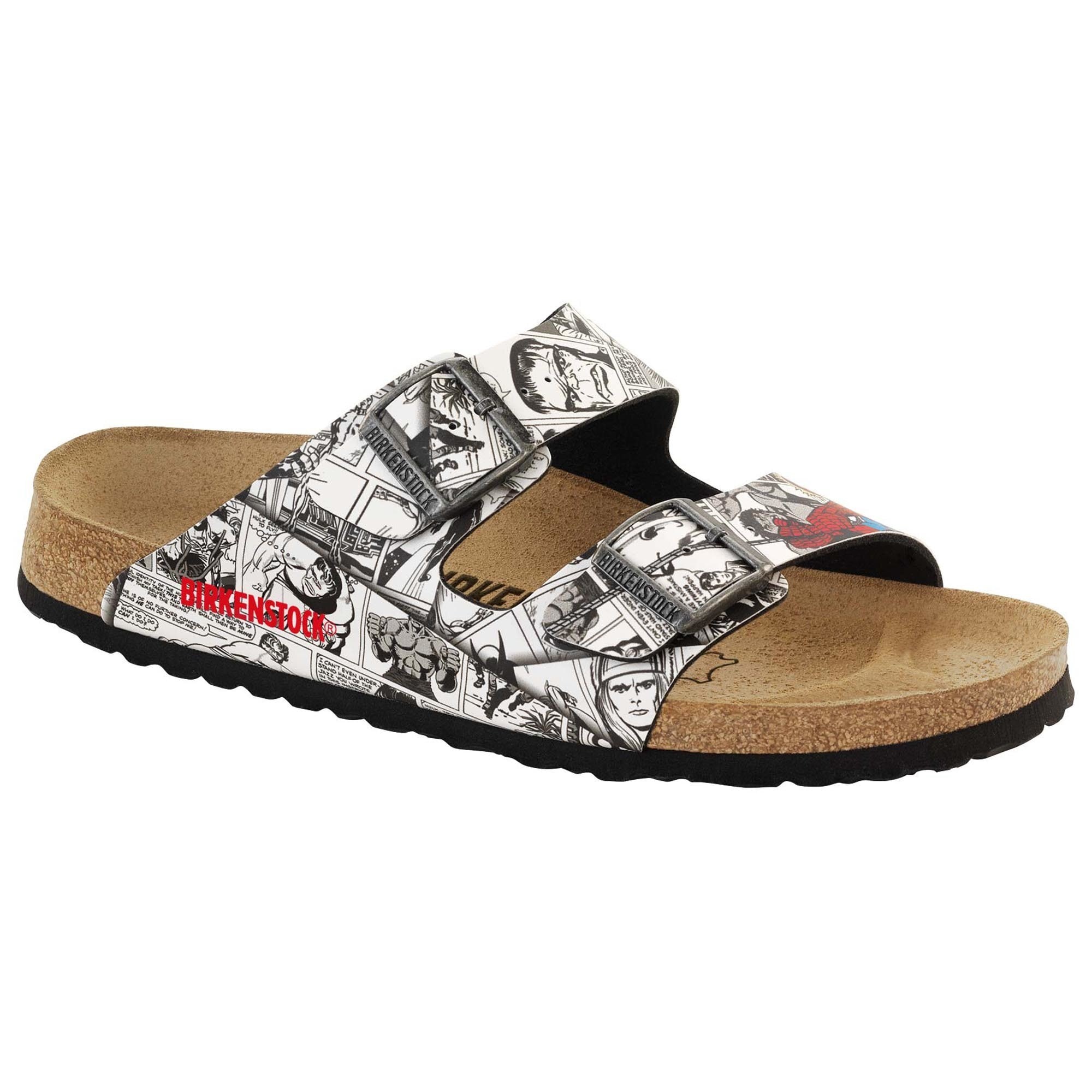 birkenstock spiderman sandals