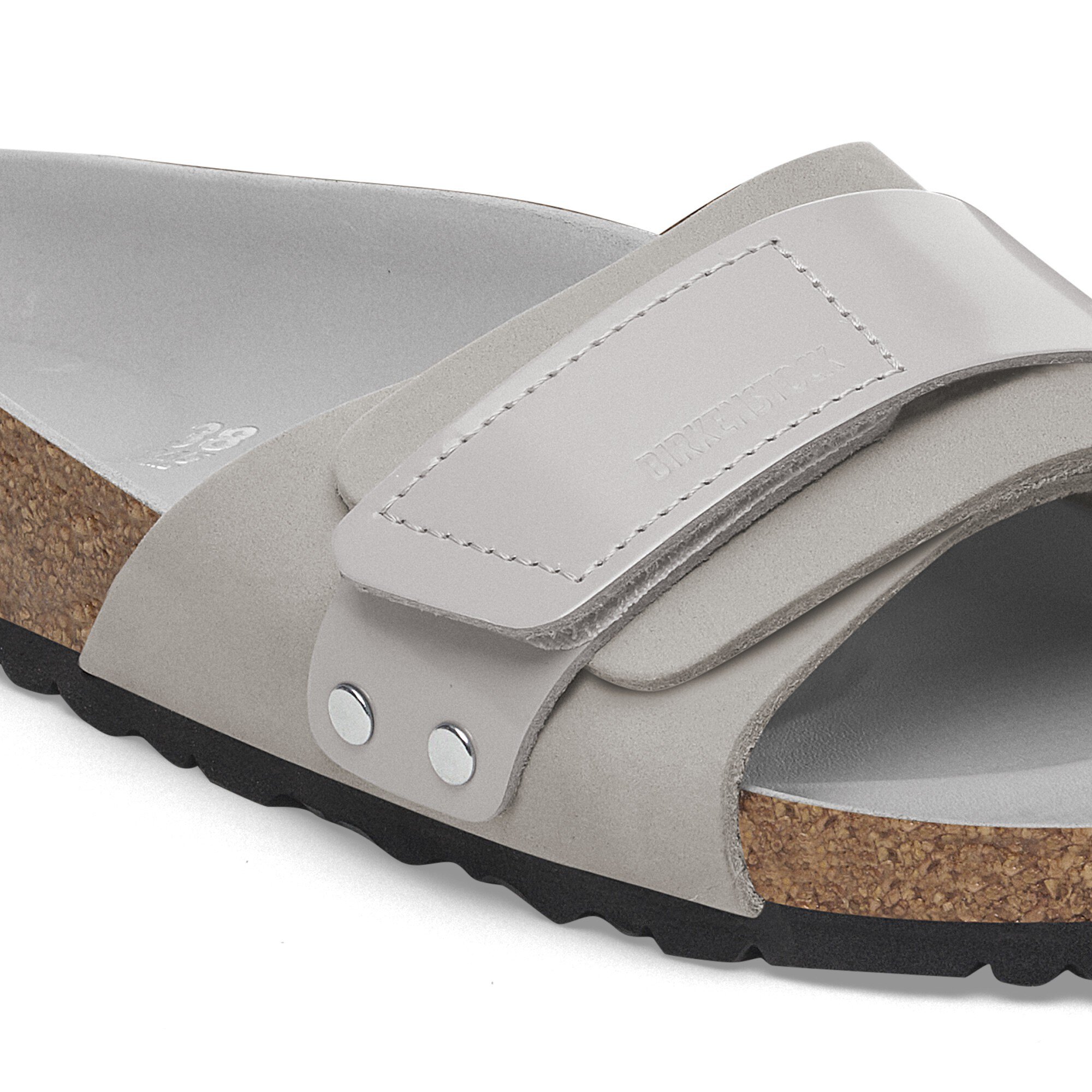 Oita Nubuck Leather Stone Coin | BIRKENSTOCK