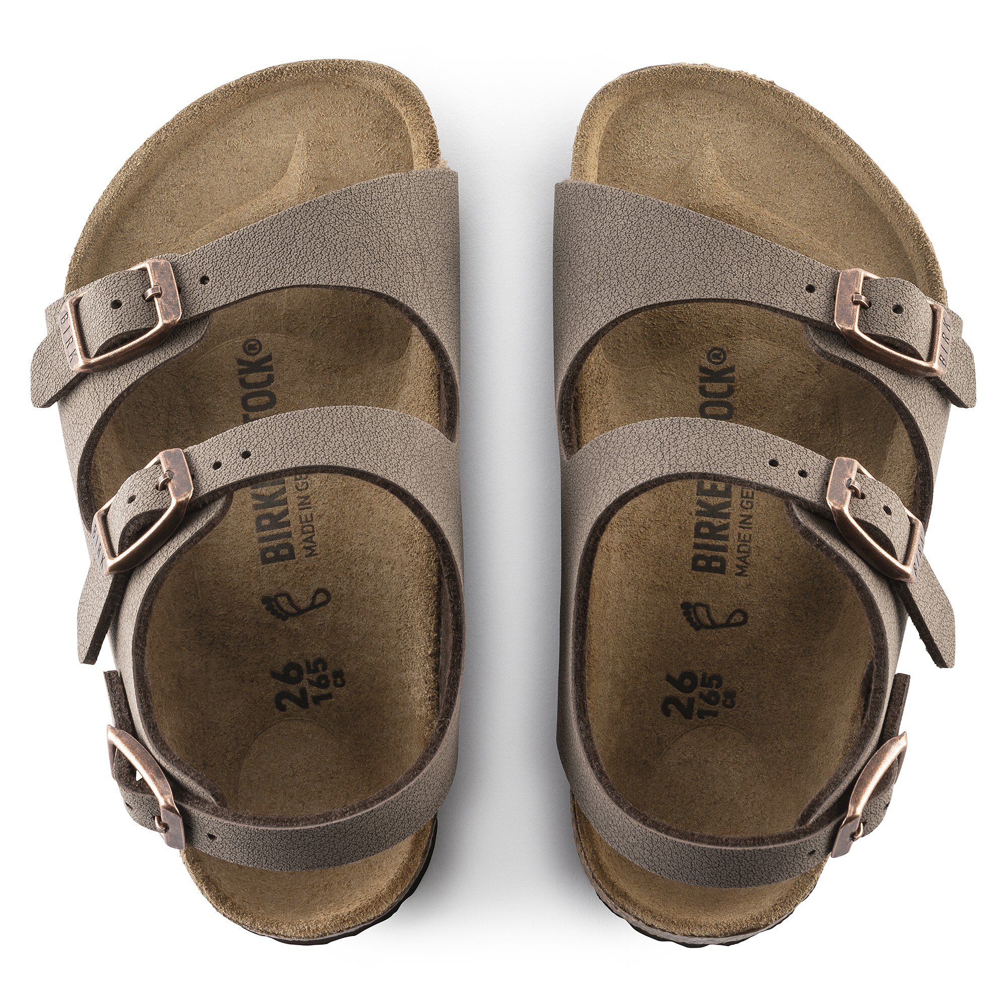 nog een keer Agnes Gray Derbevilletest Roma Kids Birkibuc Mocha | BIRKENSTOCK