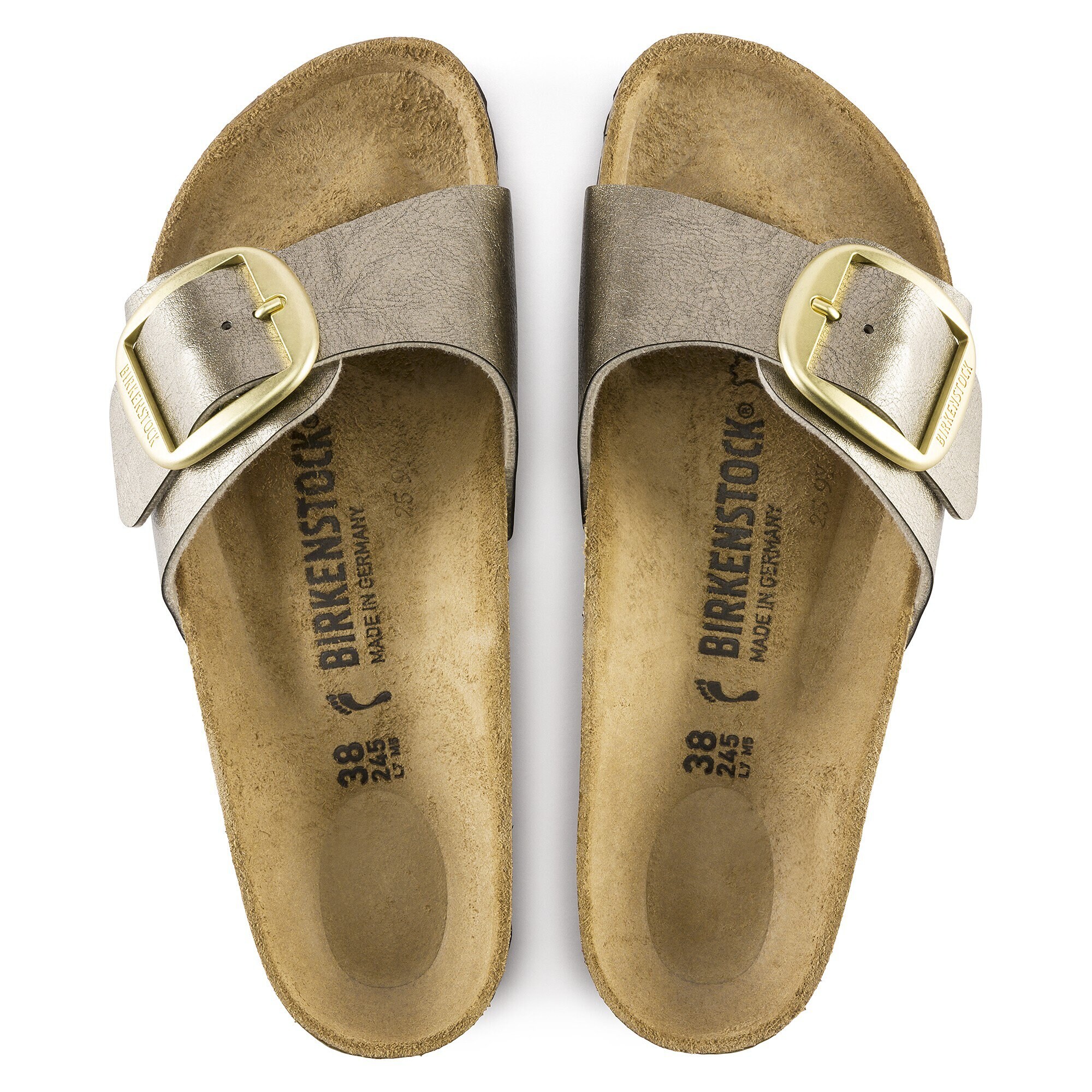 birkenstock madrid big buckle croco