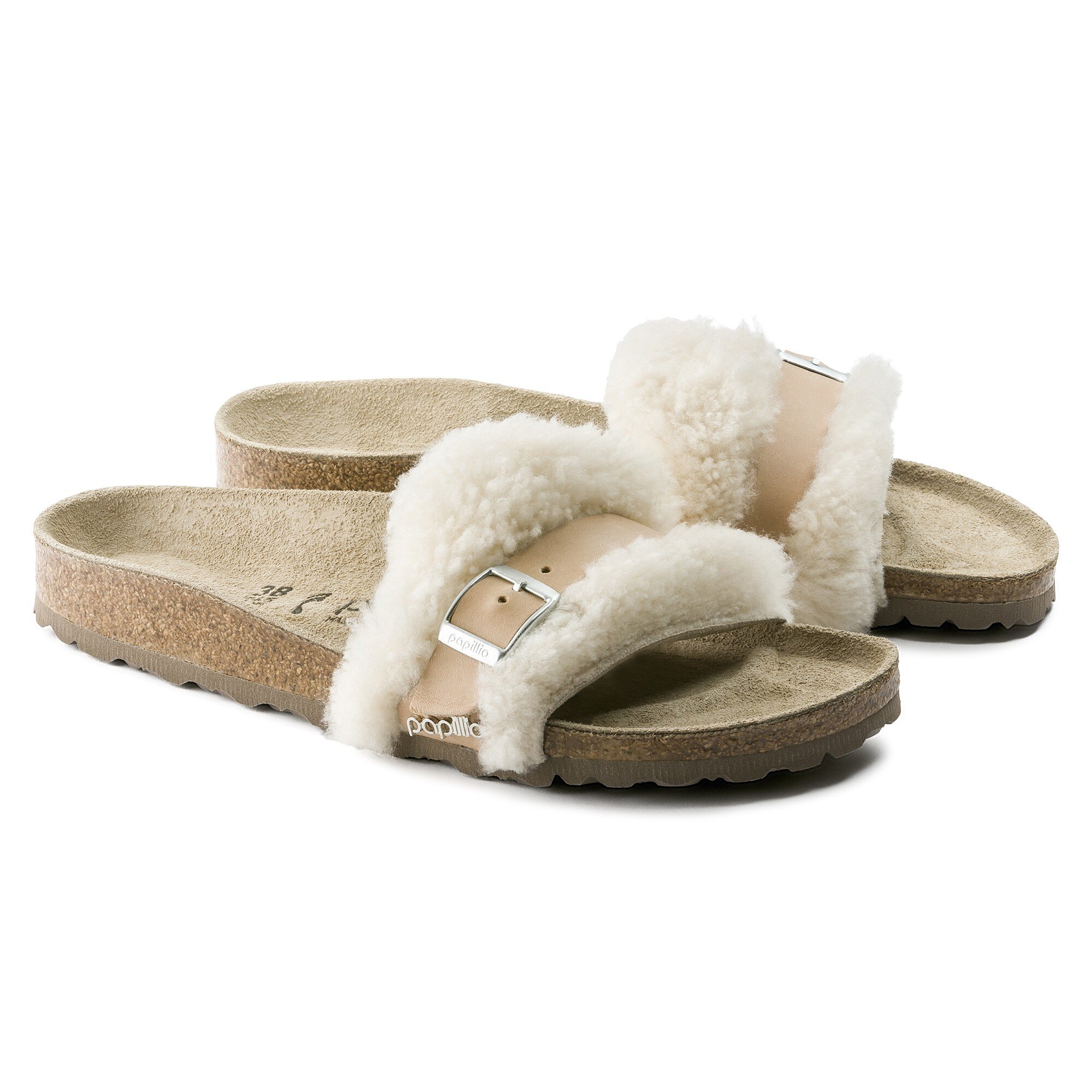 Carmen Cowhide Shearling Offwhite | BIRKENSTOCK | Samthosen