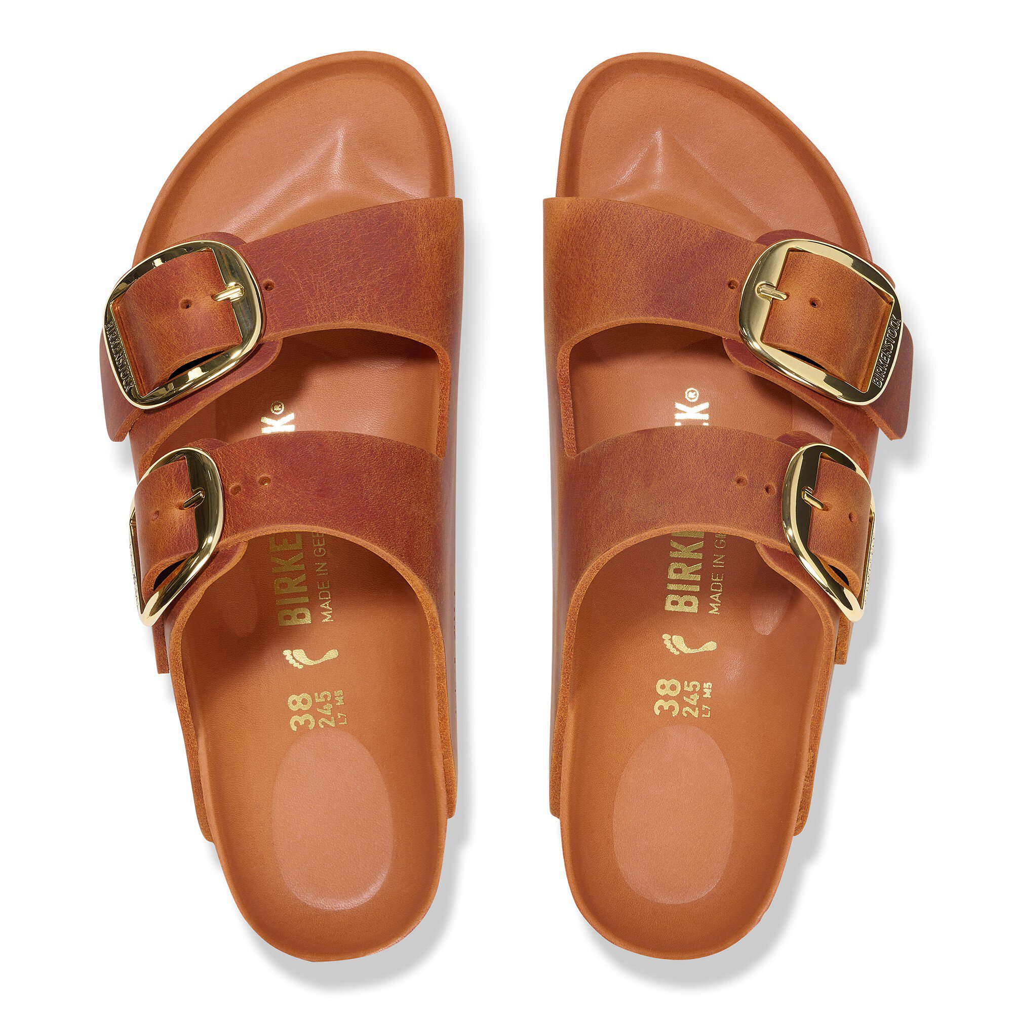Birkenstock orange arizona hotsell