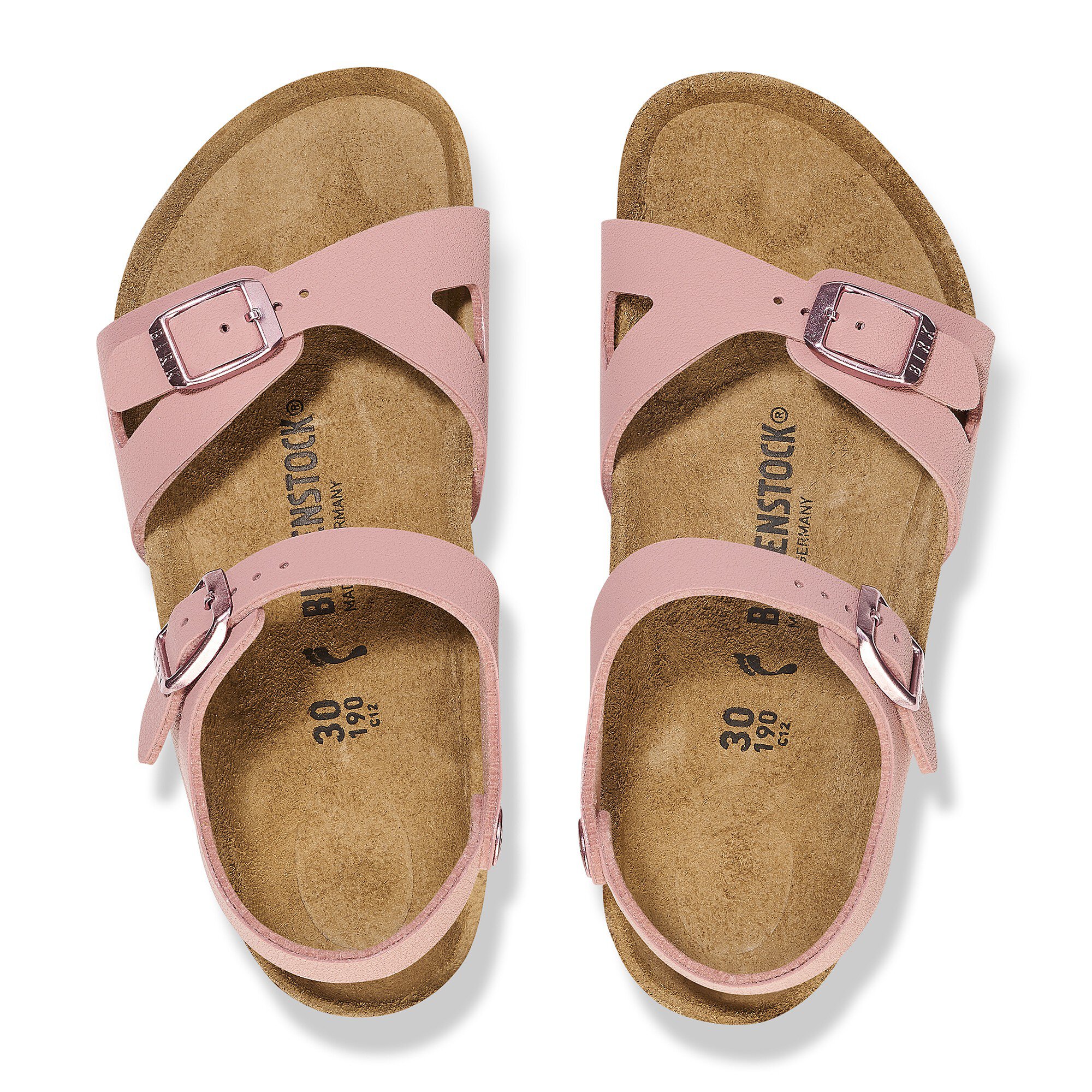 Rio Kids Birkibuc Pink Clay BIRKENSTOCK