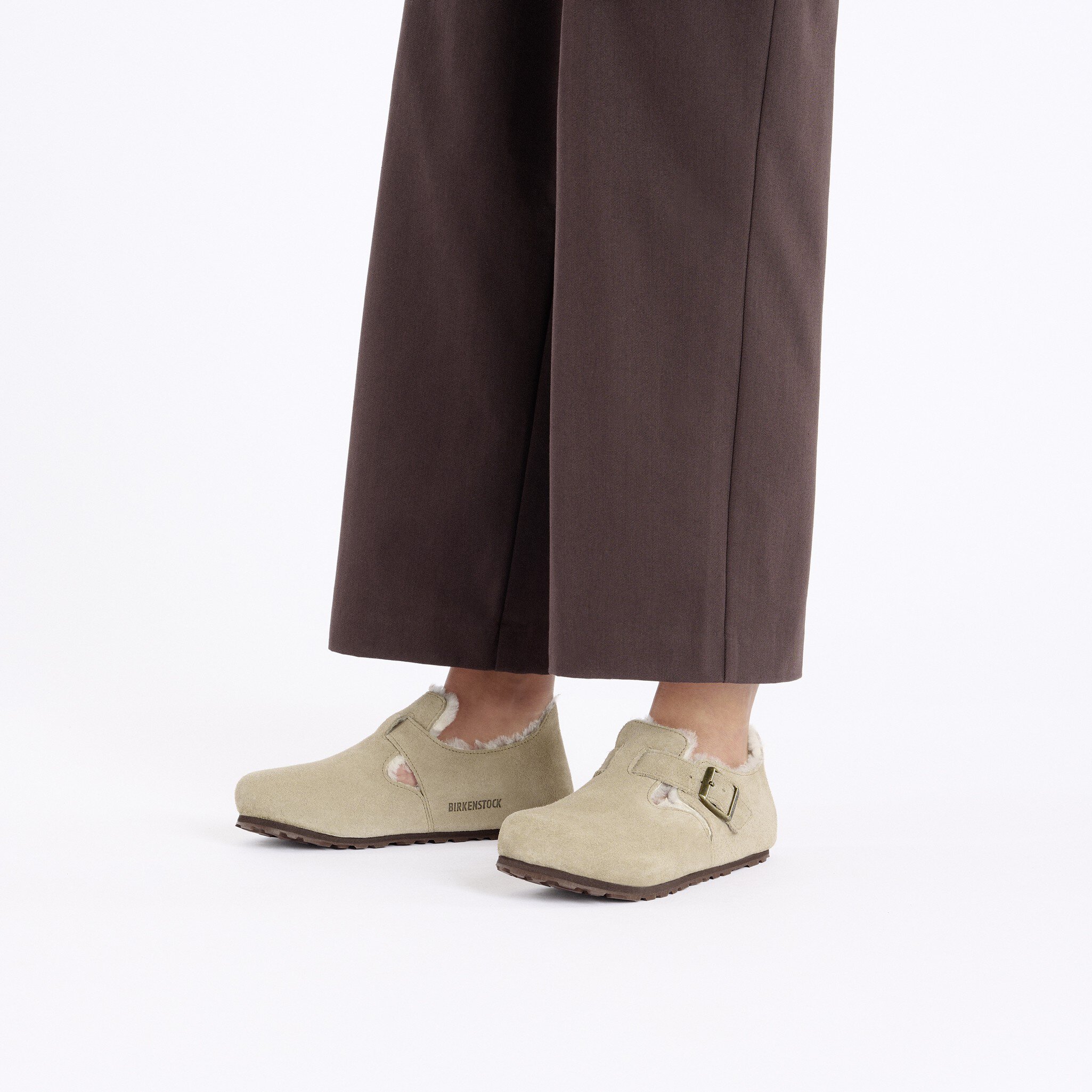 Birkenstock london taupe discount