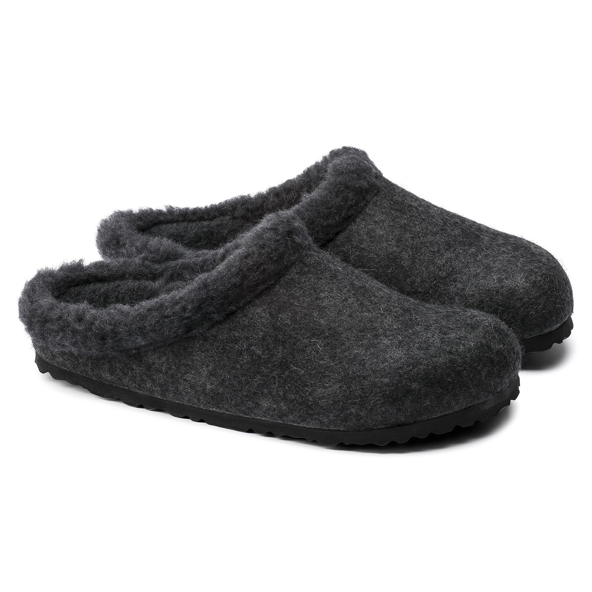 birkenstock kaprun happy lamb clogs