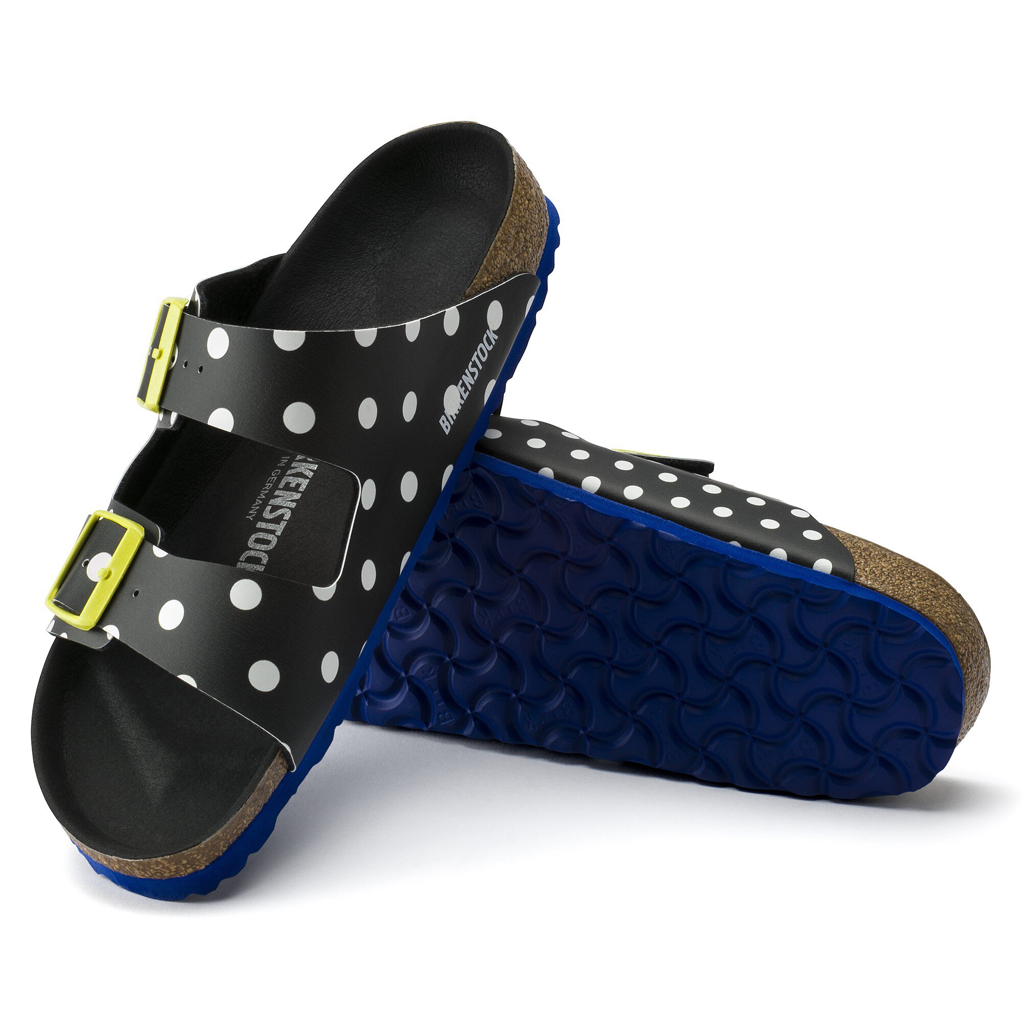 birkenstock arizona black and white